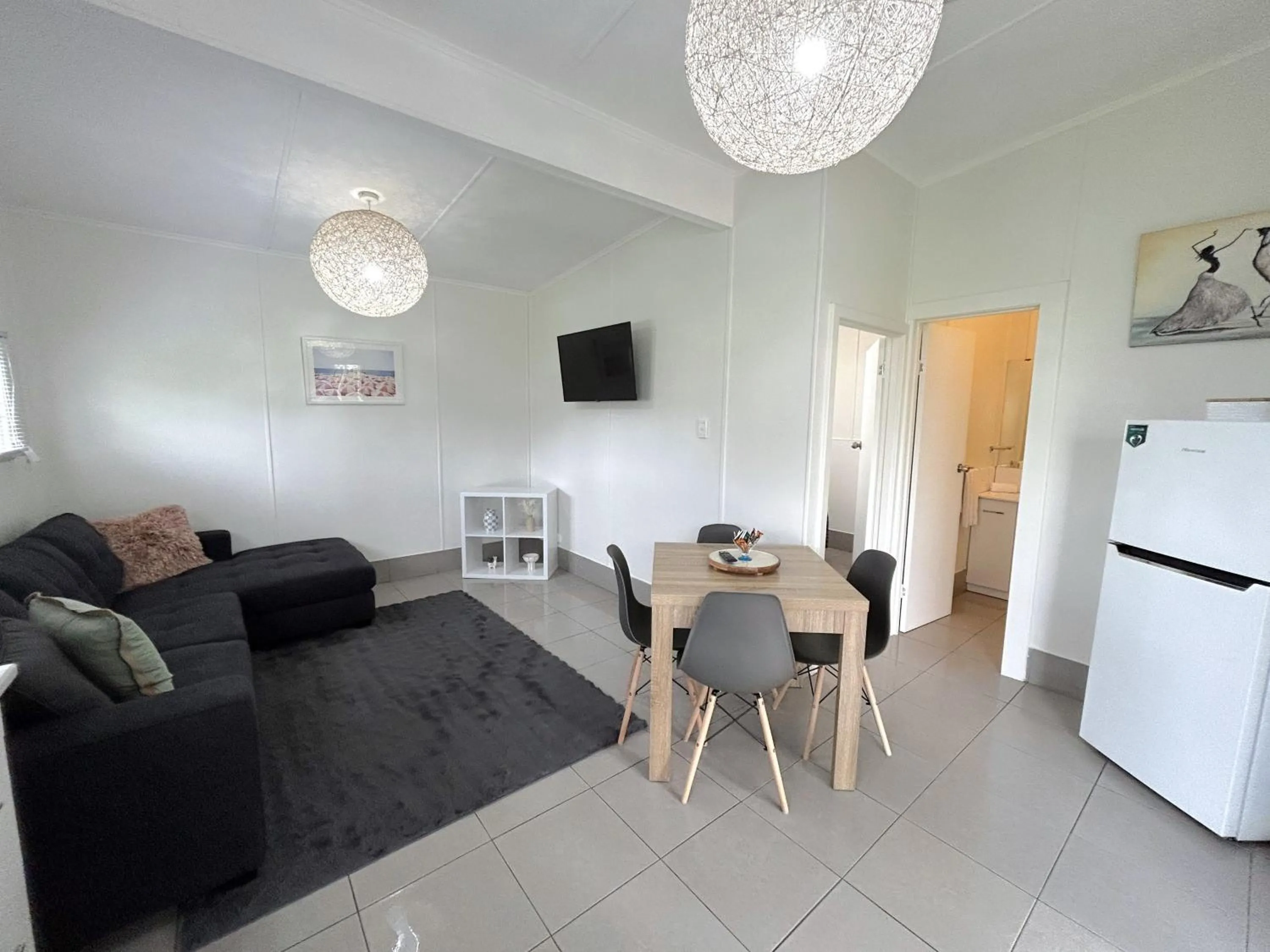 Living room in Mandurah Coastal Holiday Park
