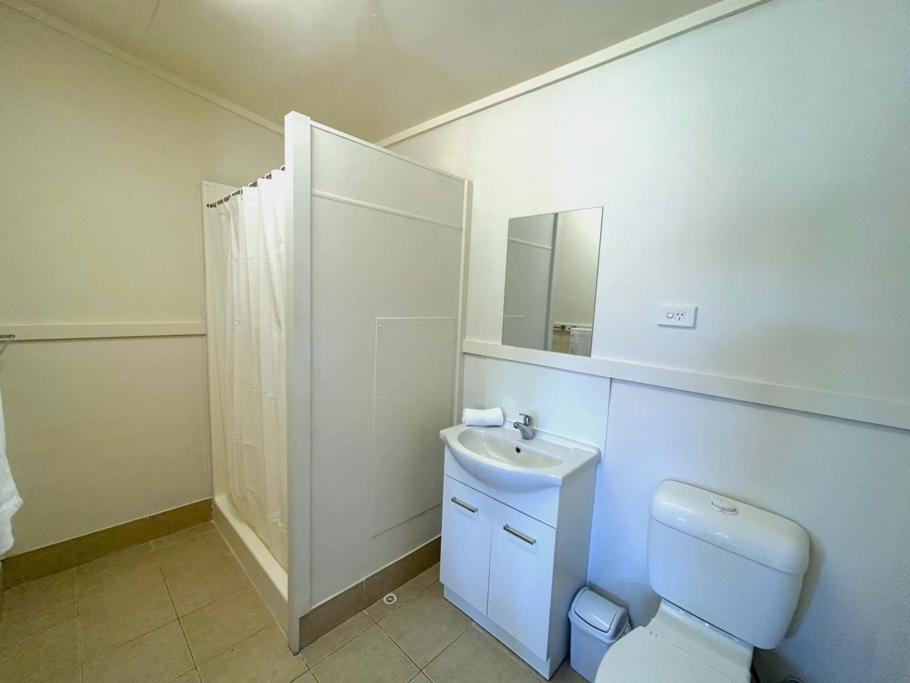 Shower in Mandurah Coastal Holiday Park