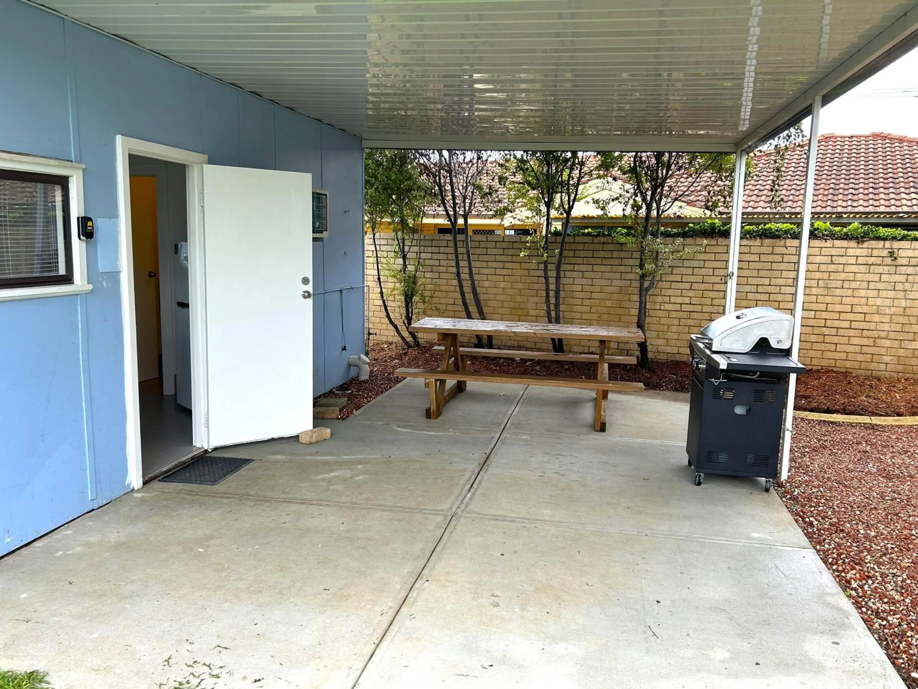 Patio in Mandurah Coastal Holiday Park