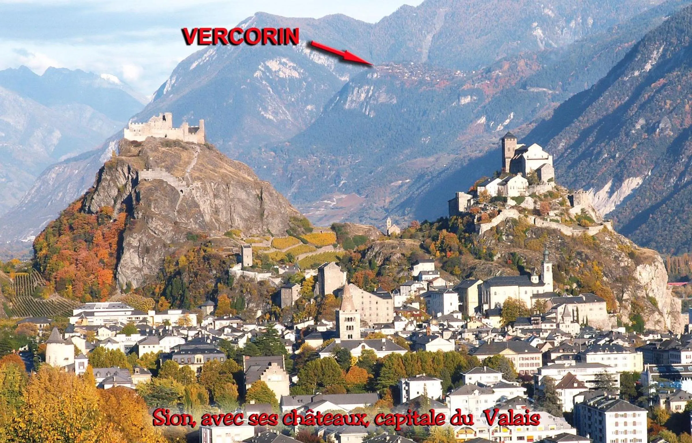 Mountain view in La Montagnette, VERCORIN