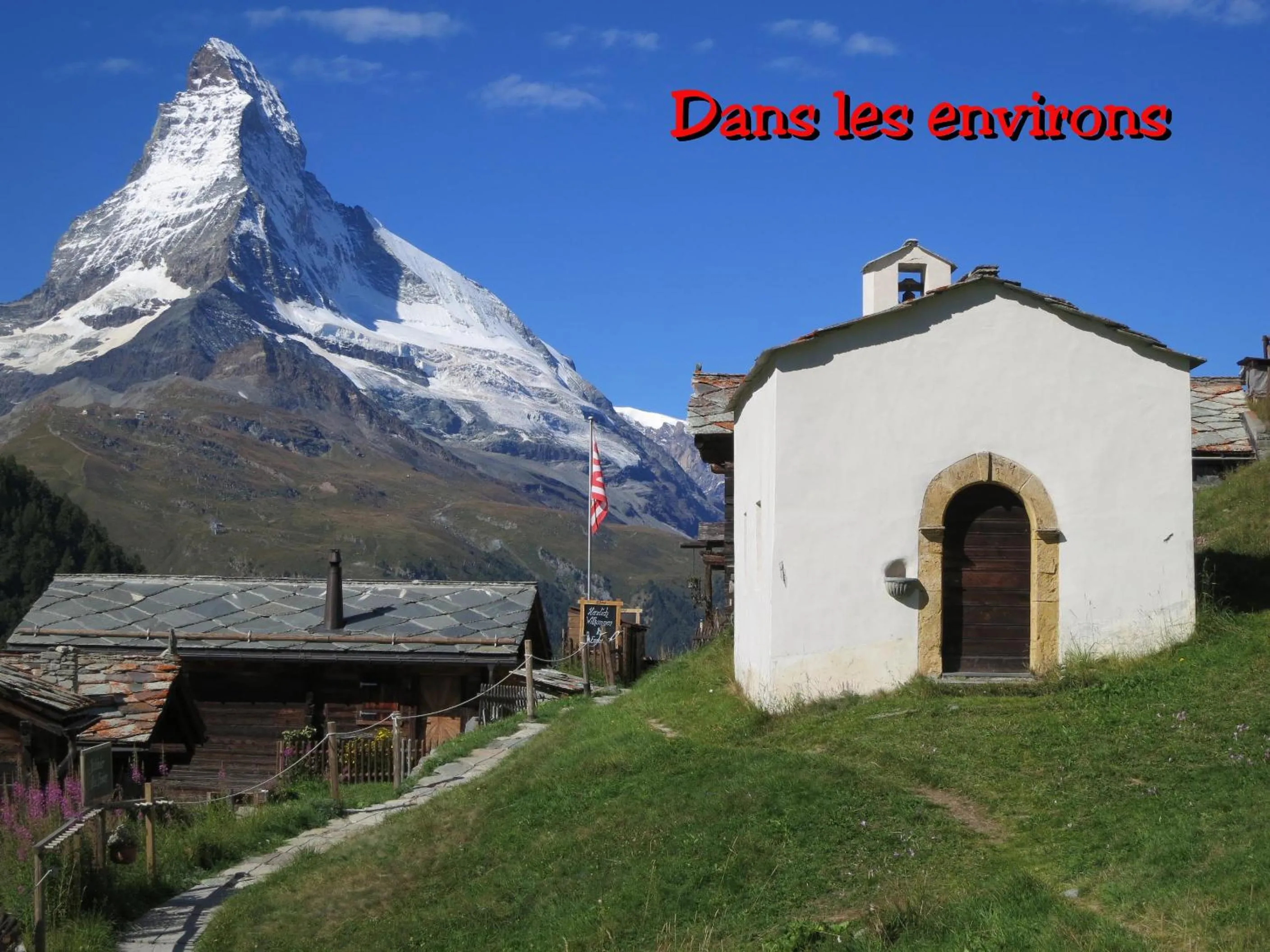 Nearby landmark in La Montagnette, VERCORIN