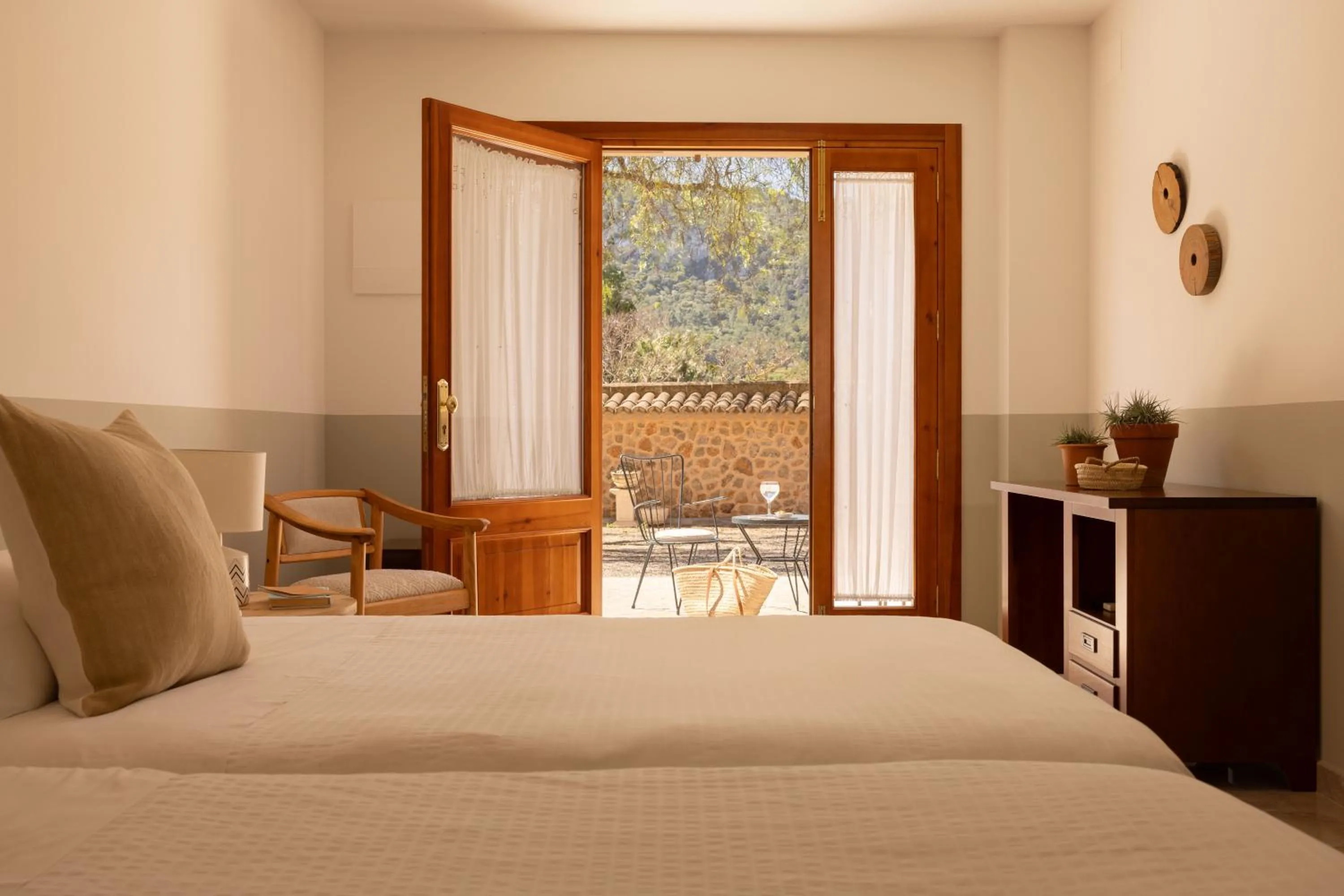 Bedroom, Bed in Agroturismo Son Galceran