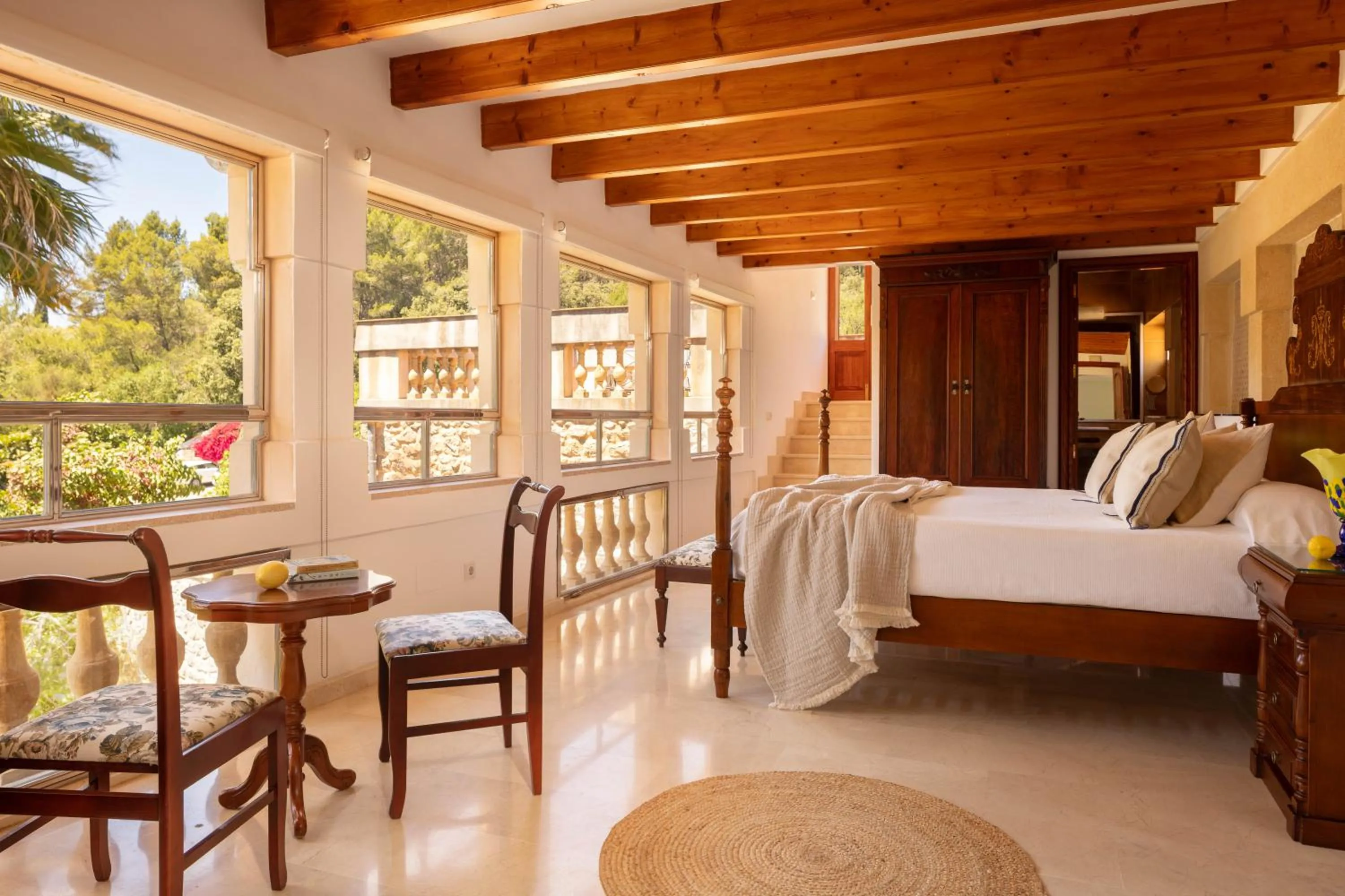 Bedroom, Bed in Agroturismo Son Galceran