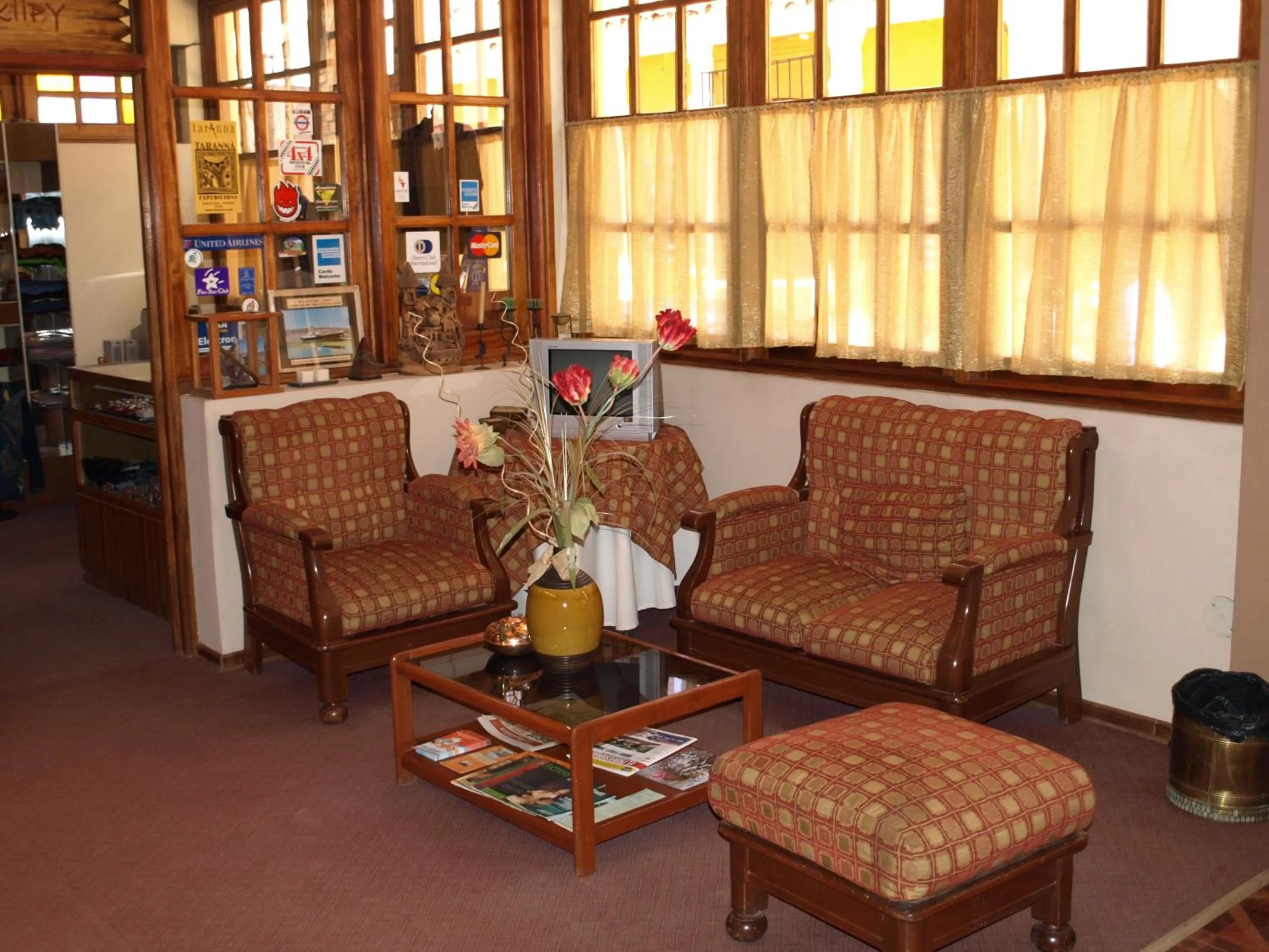 Lobby or reception in Qelqatani Hotel