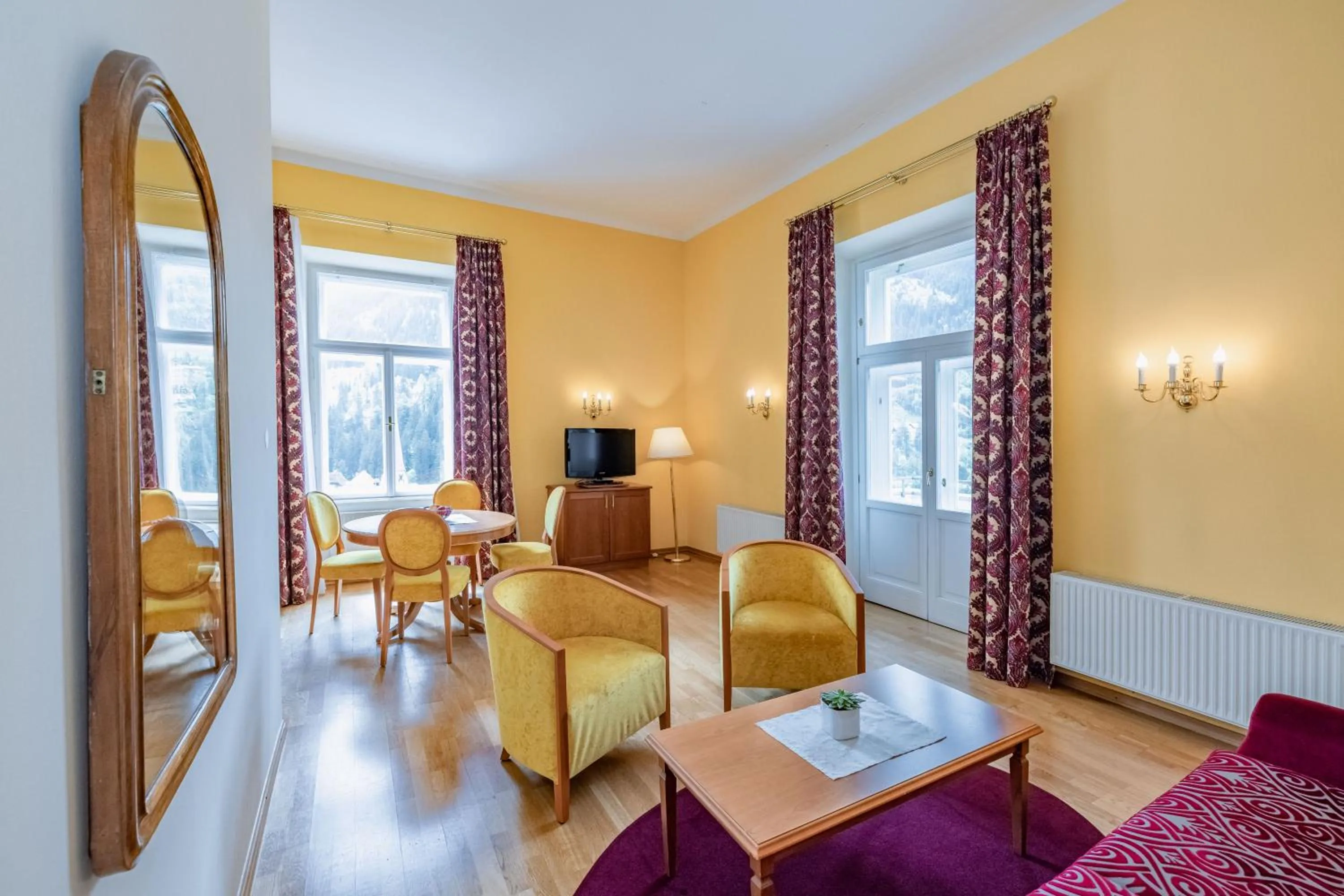 Living room in Hapimag Ferienwohnungen Bad Gastein