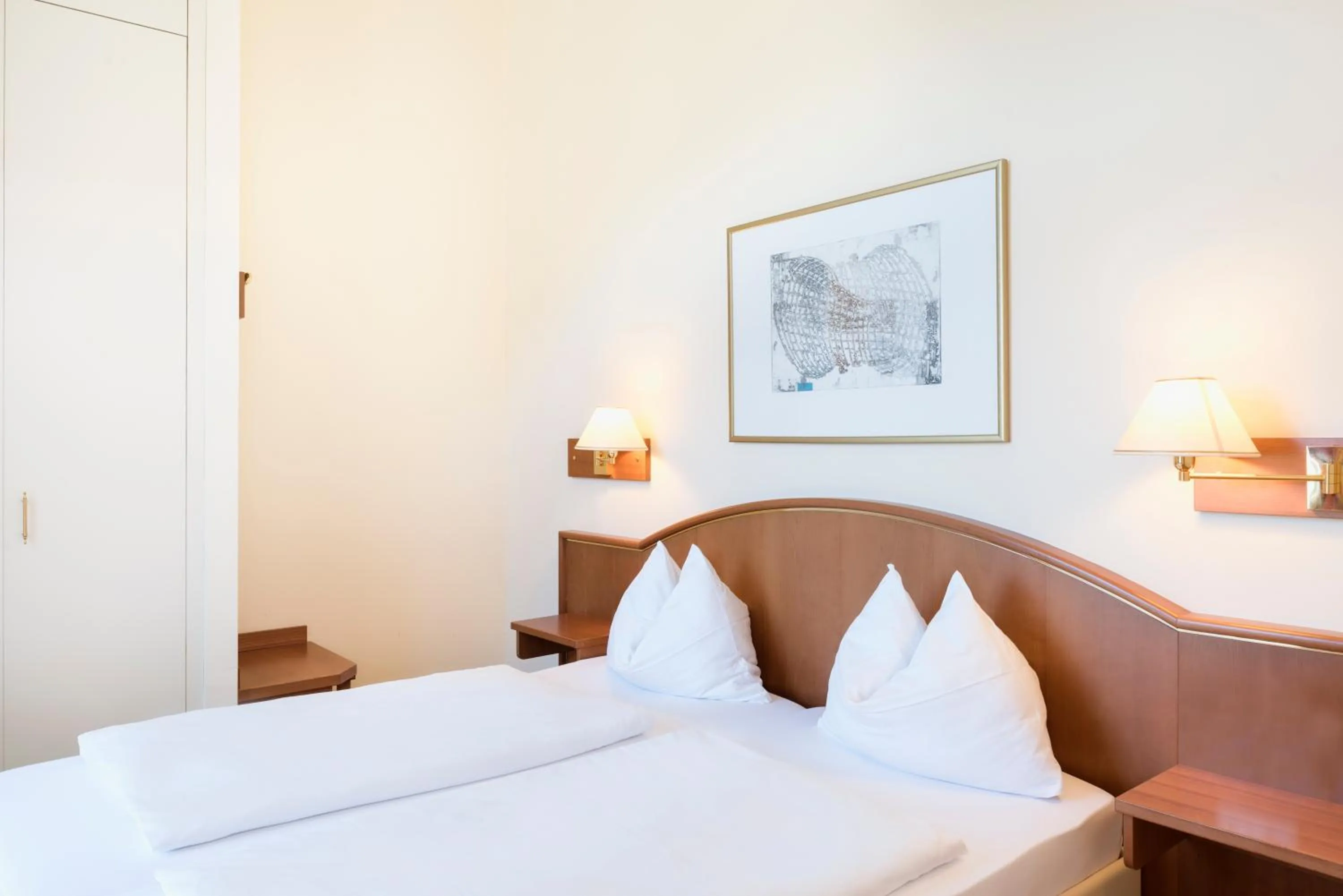 Bed in Hapimag Ferienwohnungen Bad Gastein