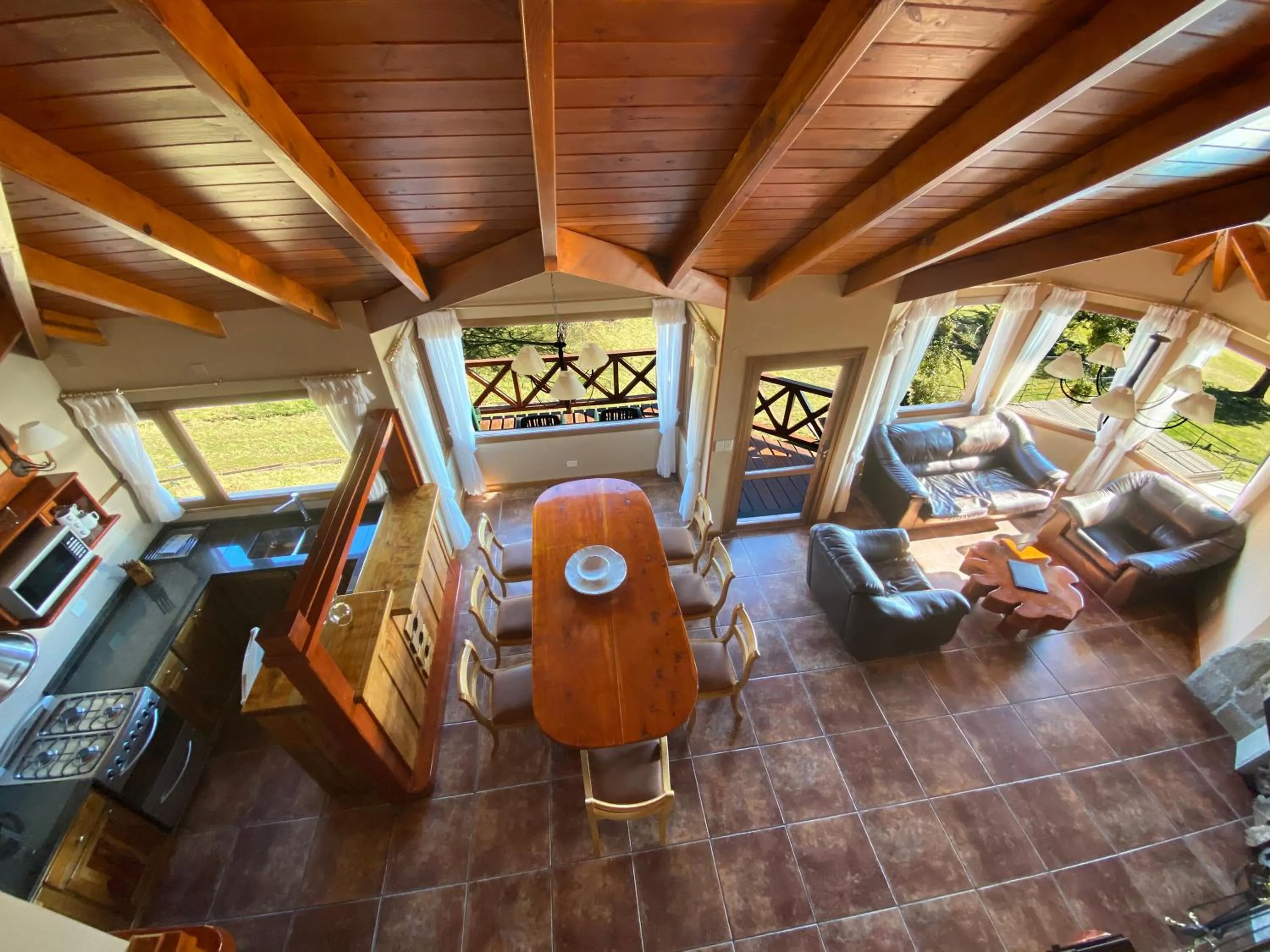 Dining area in Charming Luxury Lodge & Private Spa