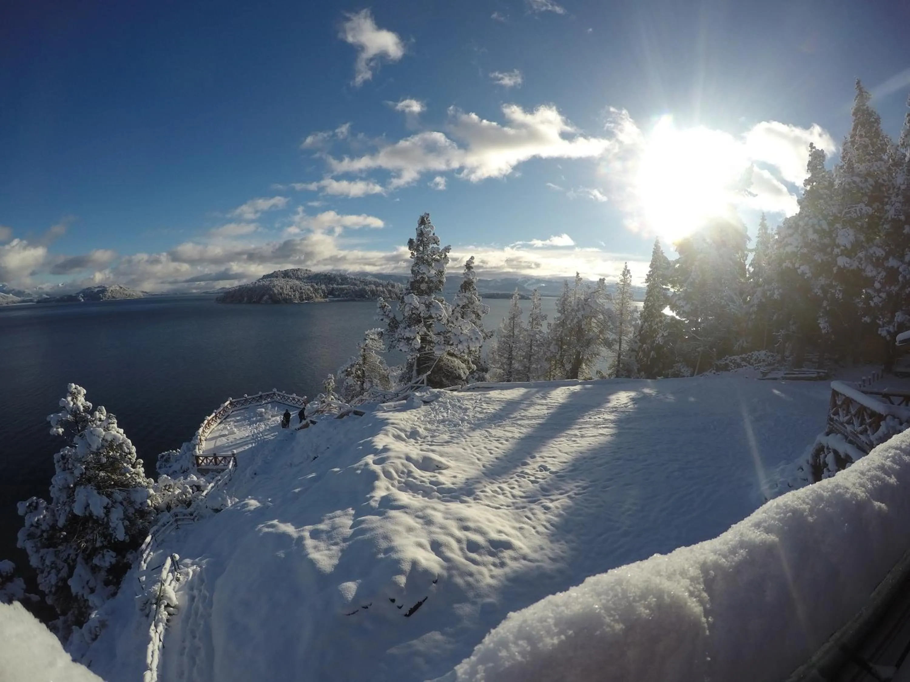 Natural landscape in Charming Luxury Lodge & Private Spa