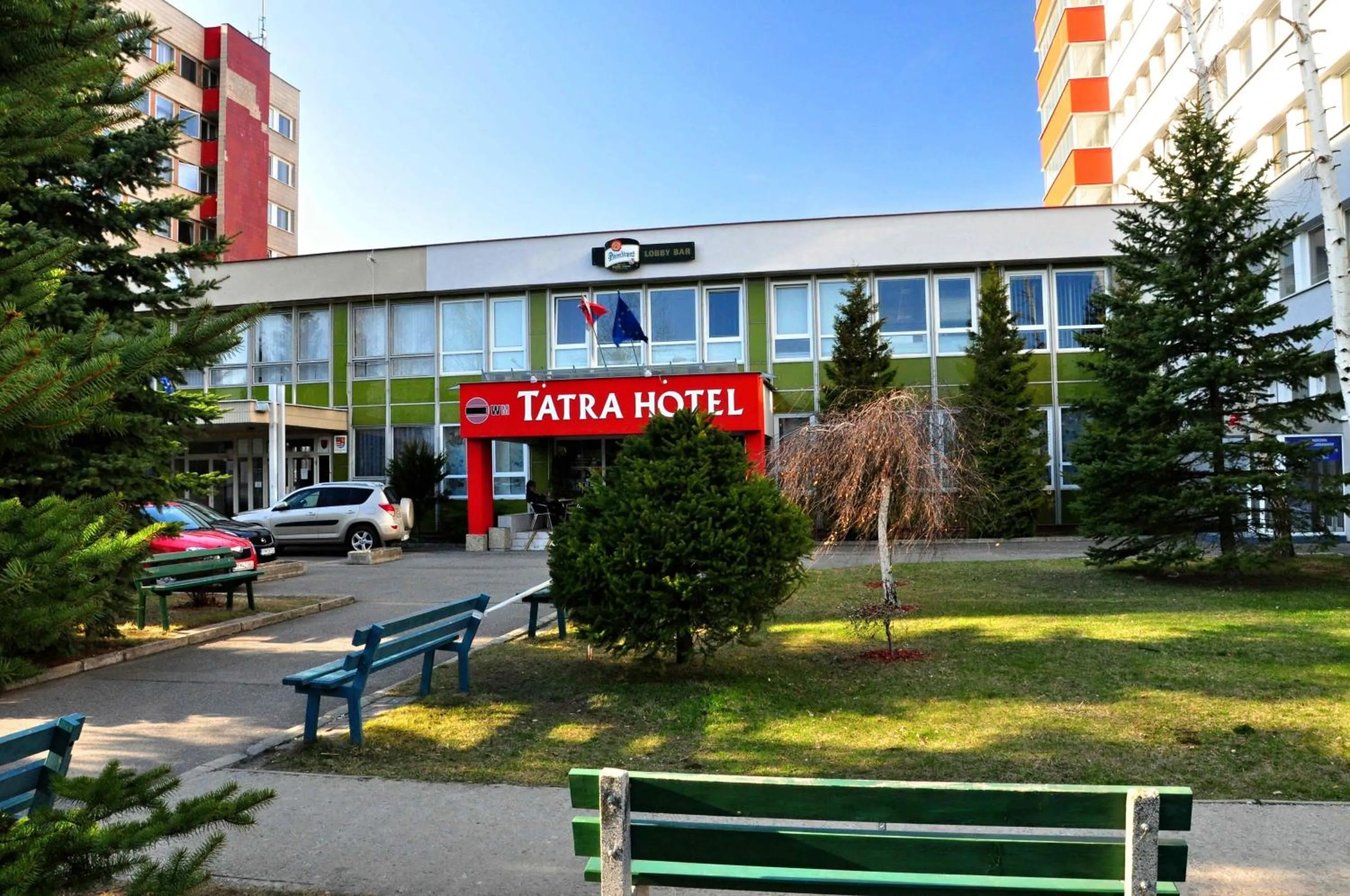 Facade/entrance in Tatra Hotel