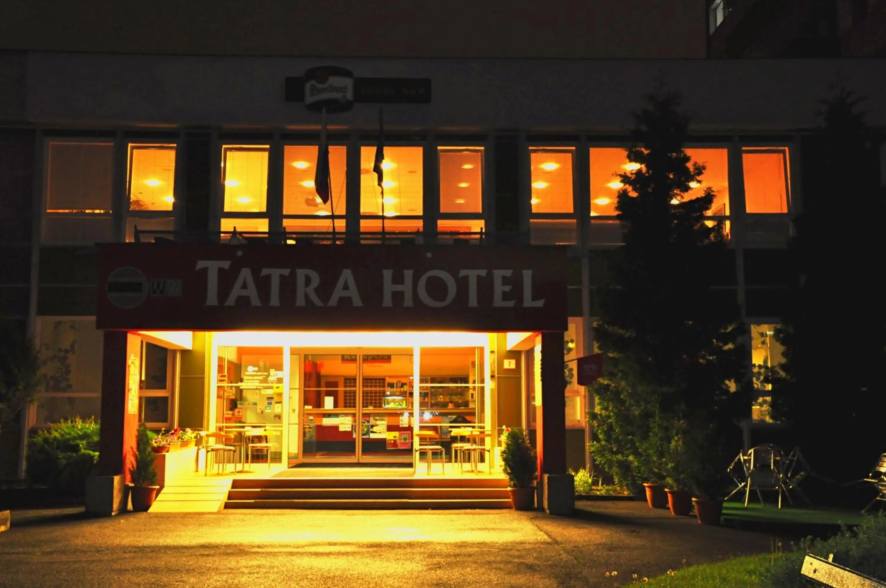 Facade/entrance in Tatra Hotel