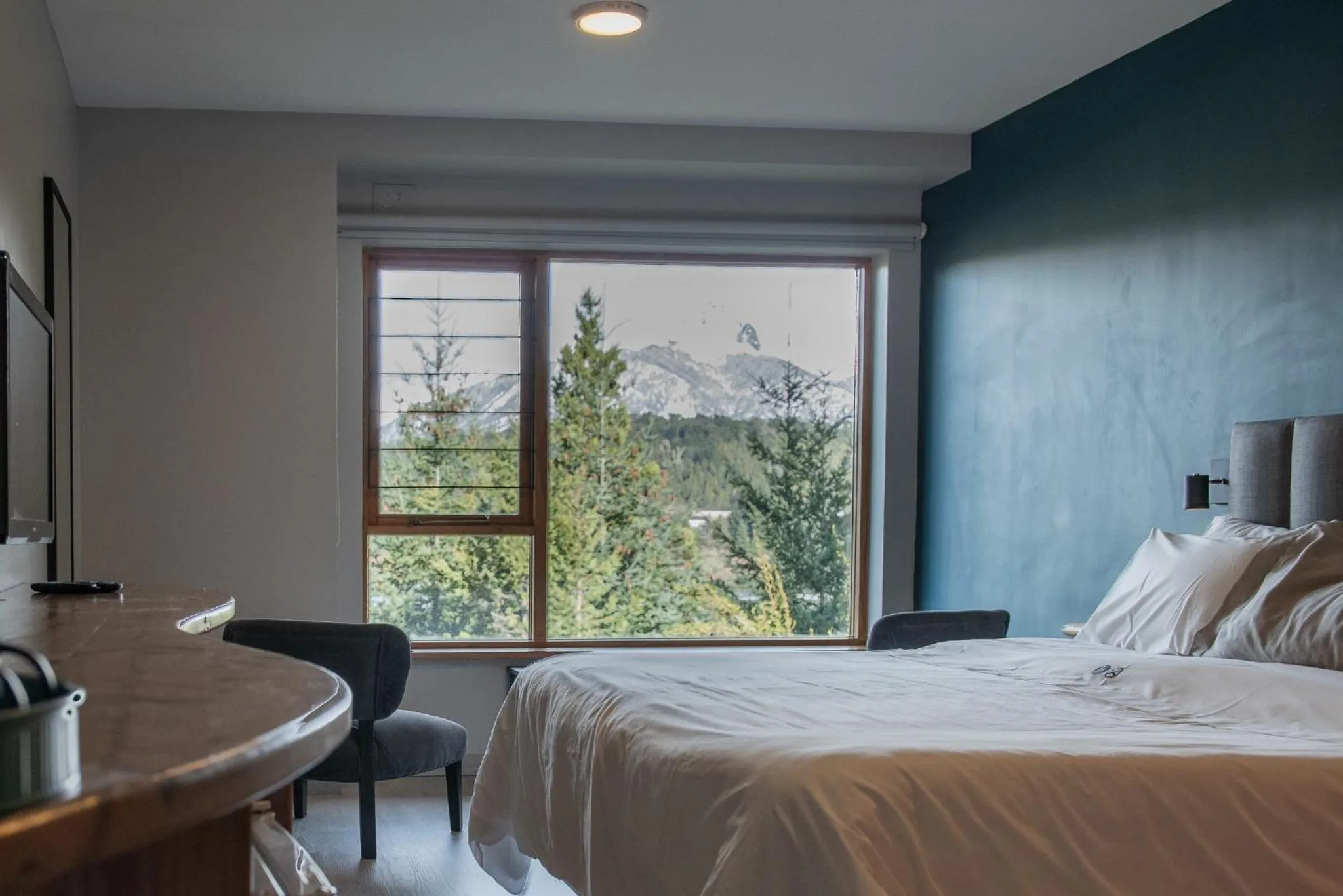 Bedroom, Bed in Peninsula Petit