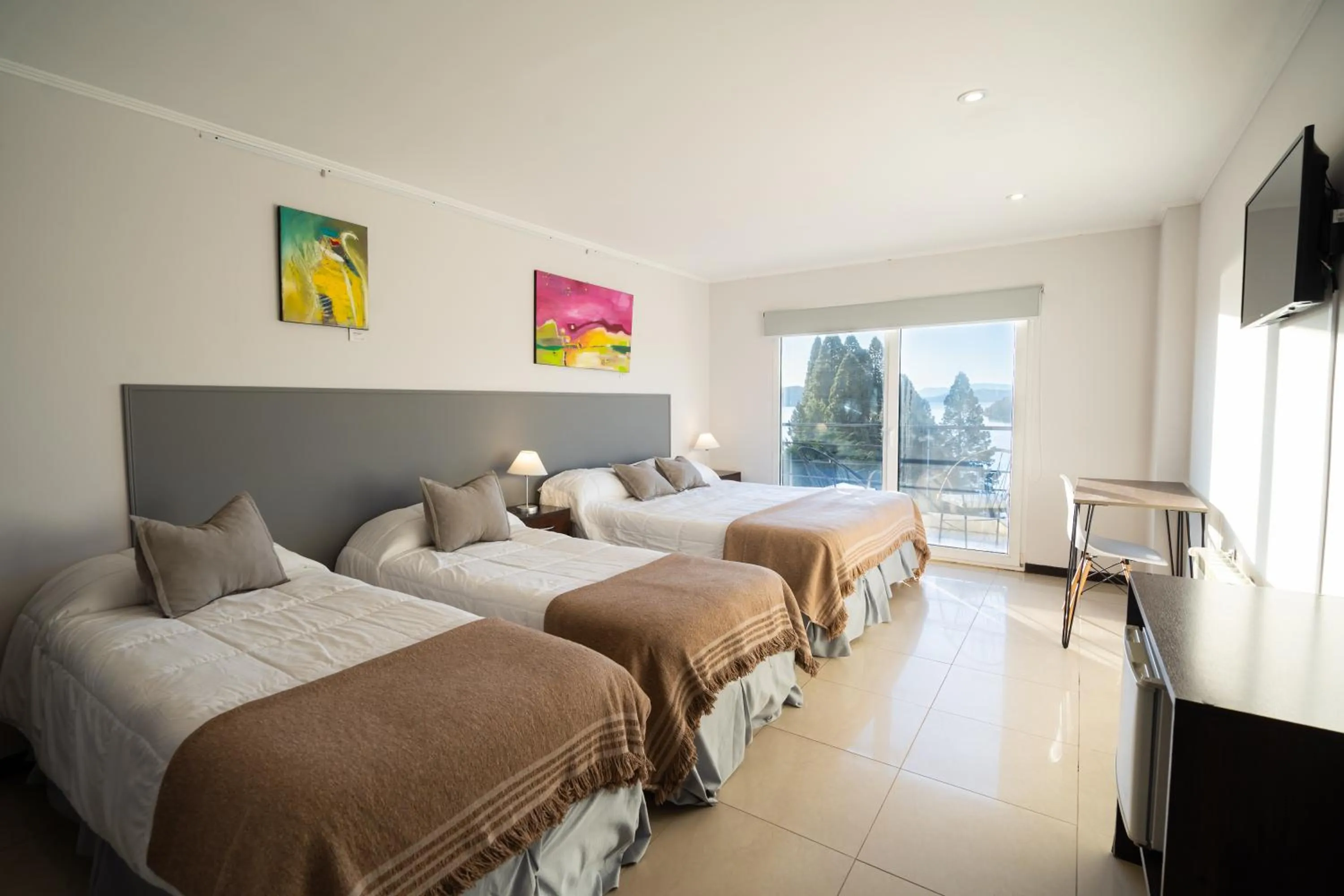 Bed in NBH Lacus Boutique Hotel