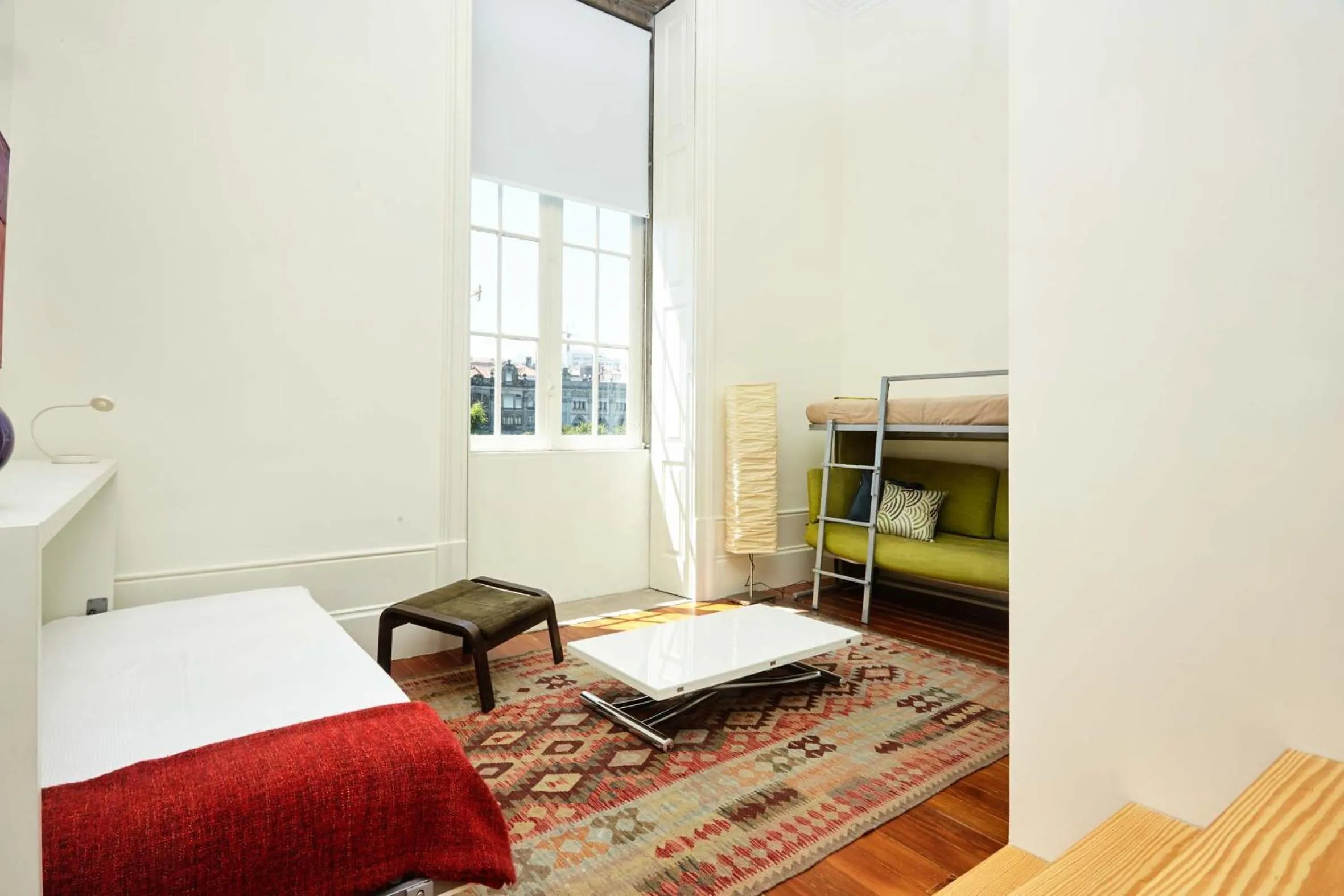 Living room, Bed in The Passenger Hostel