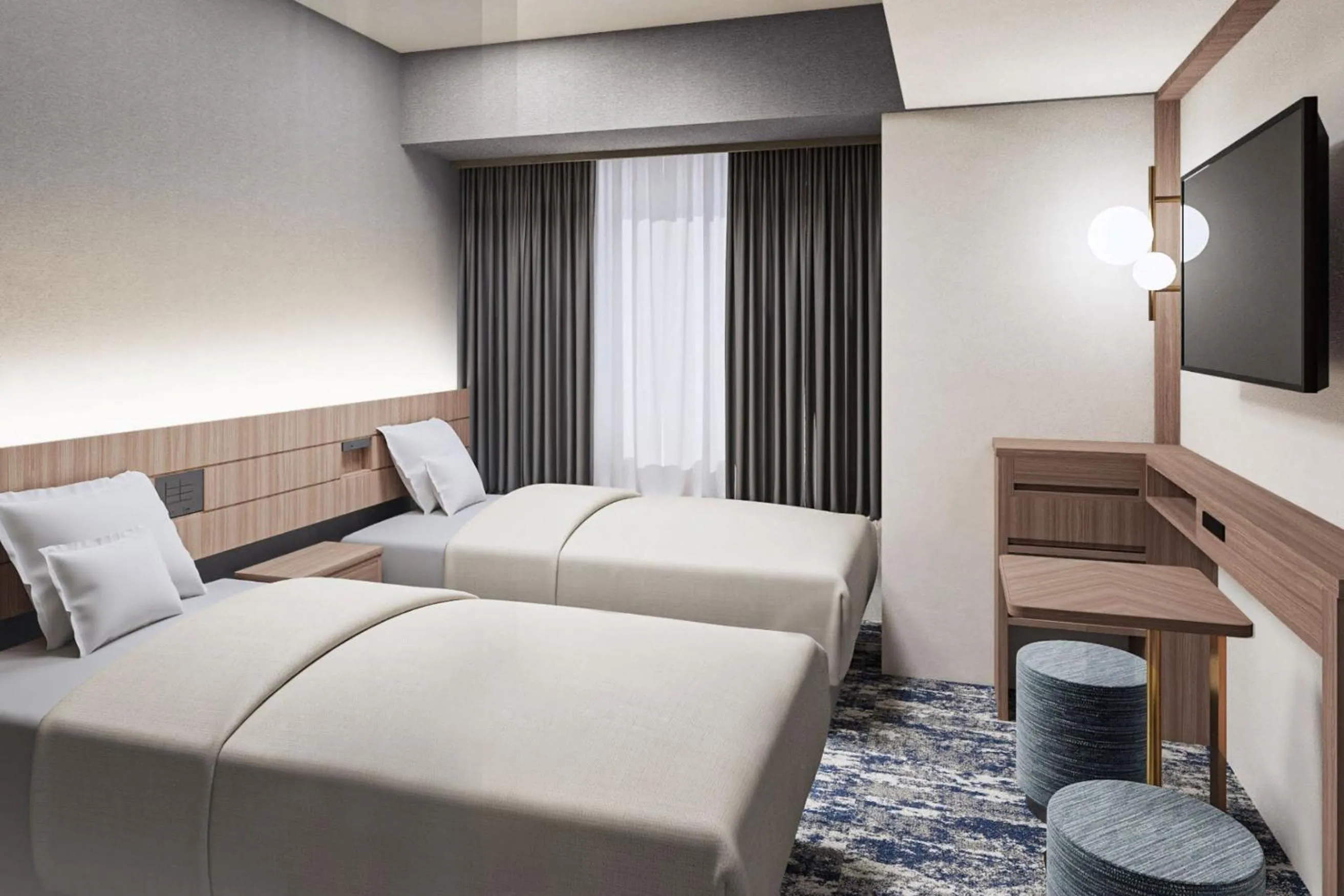 Bedroom, Bed in Tokyo Bay Ariake Washington Hotel