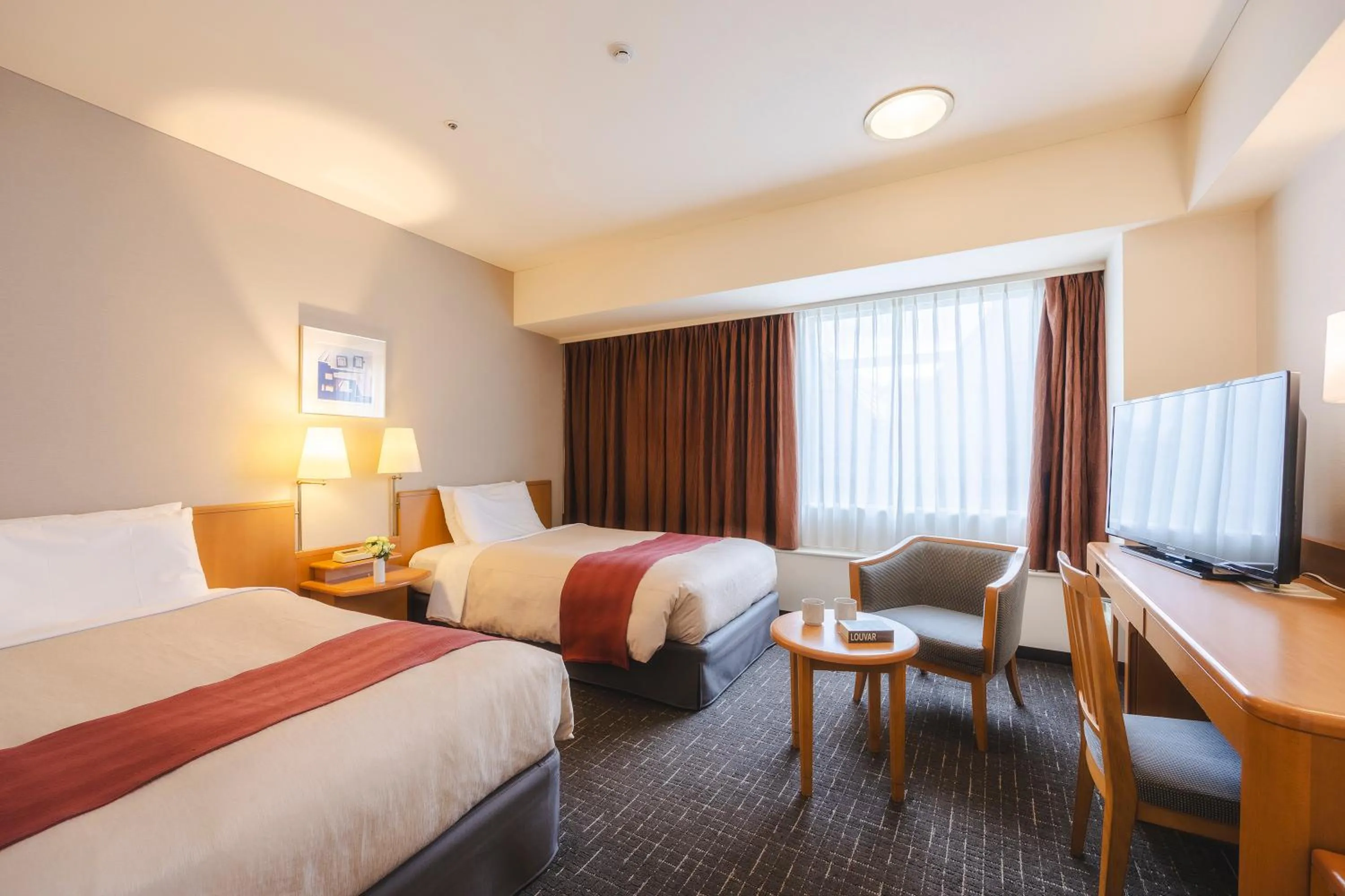 Bed in Tokyo Bay Ariake Washington Hotel