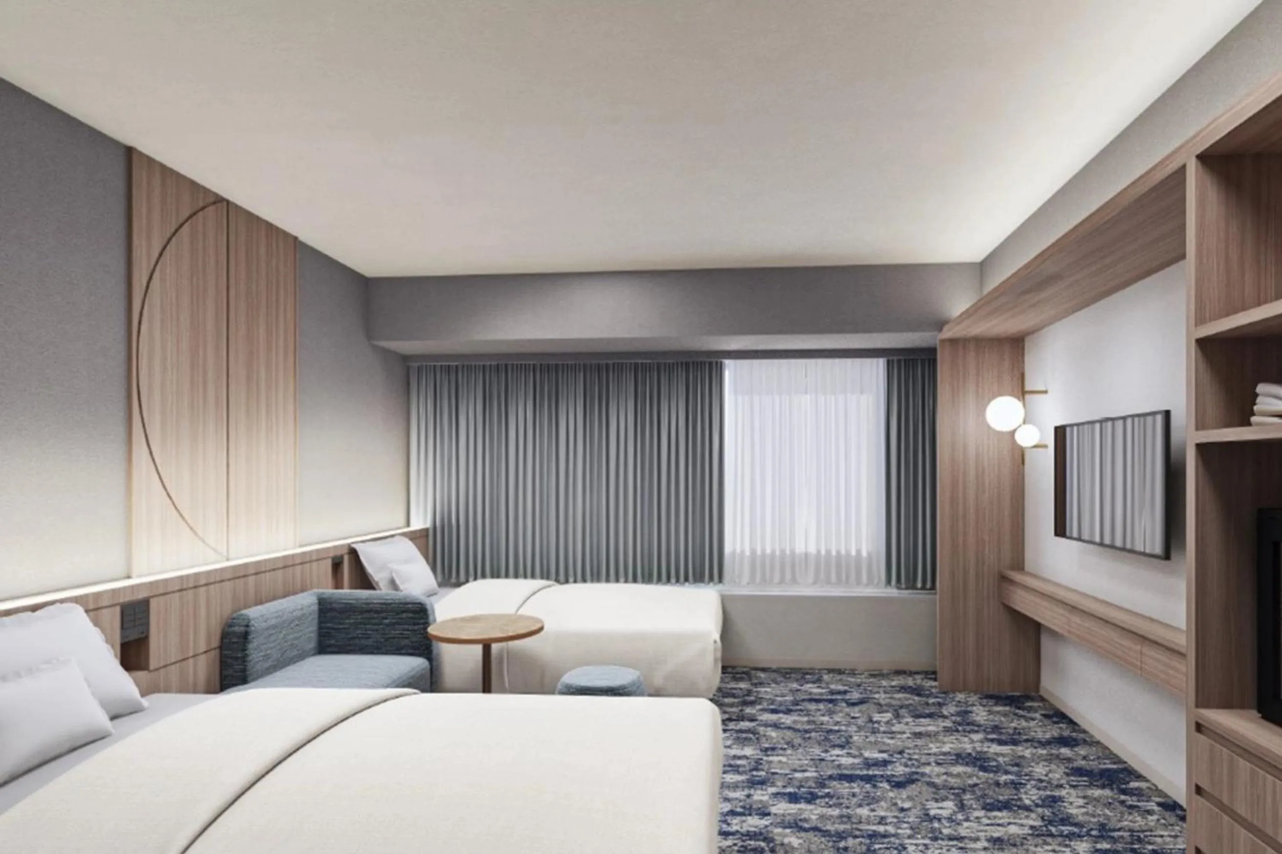 Bedroom, Bed in Tokyo Bay Ariake Washington Hotel