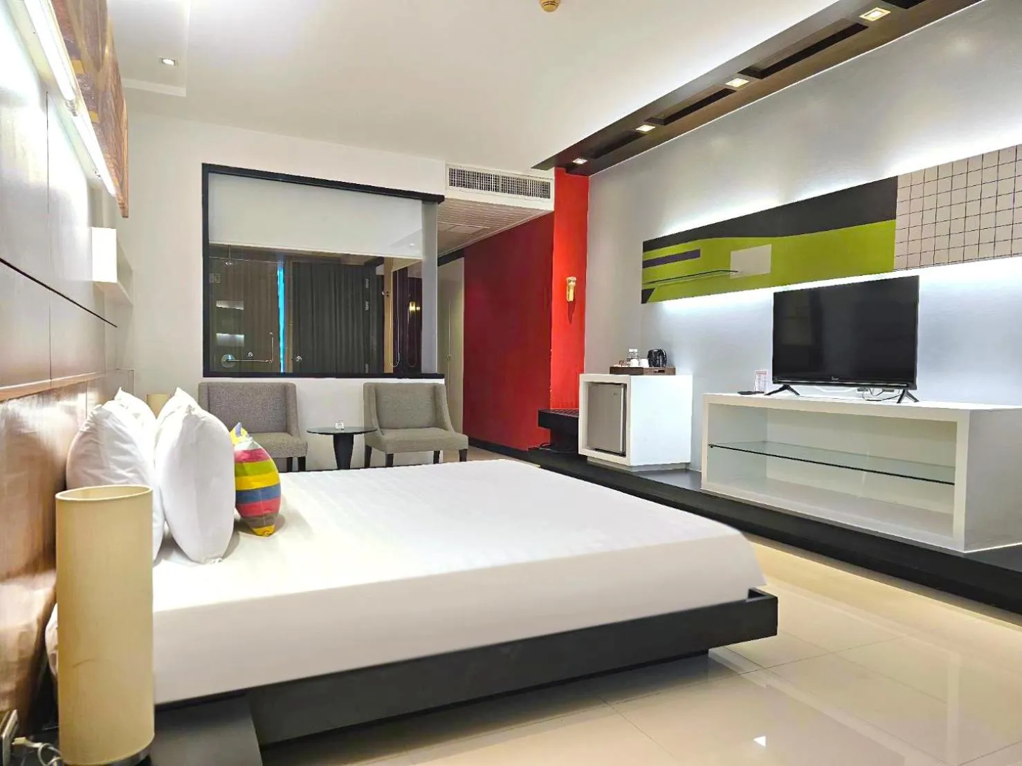 Bed in The Zign Hotel