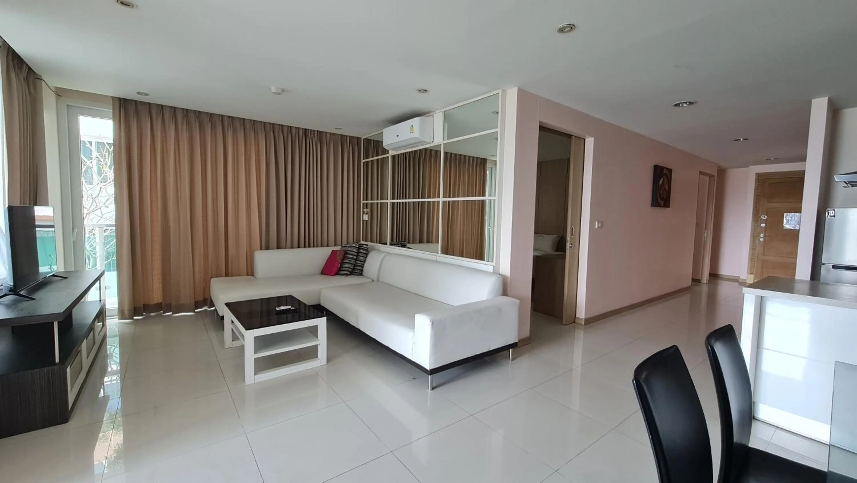 Living room in The Baycliff Residences