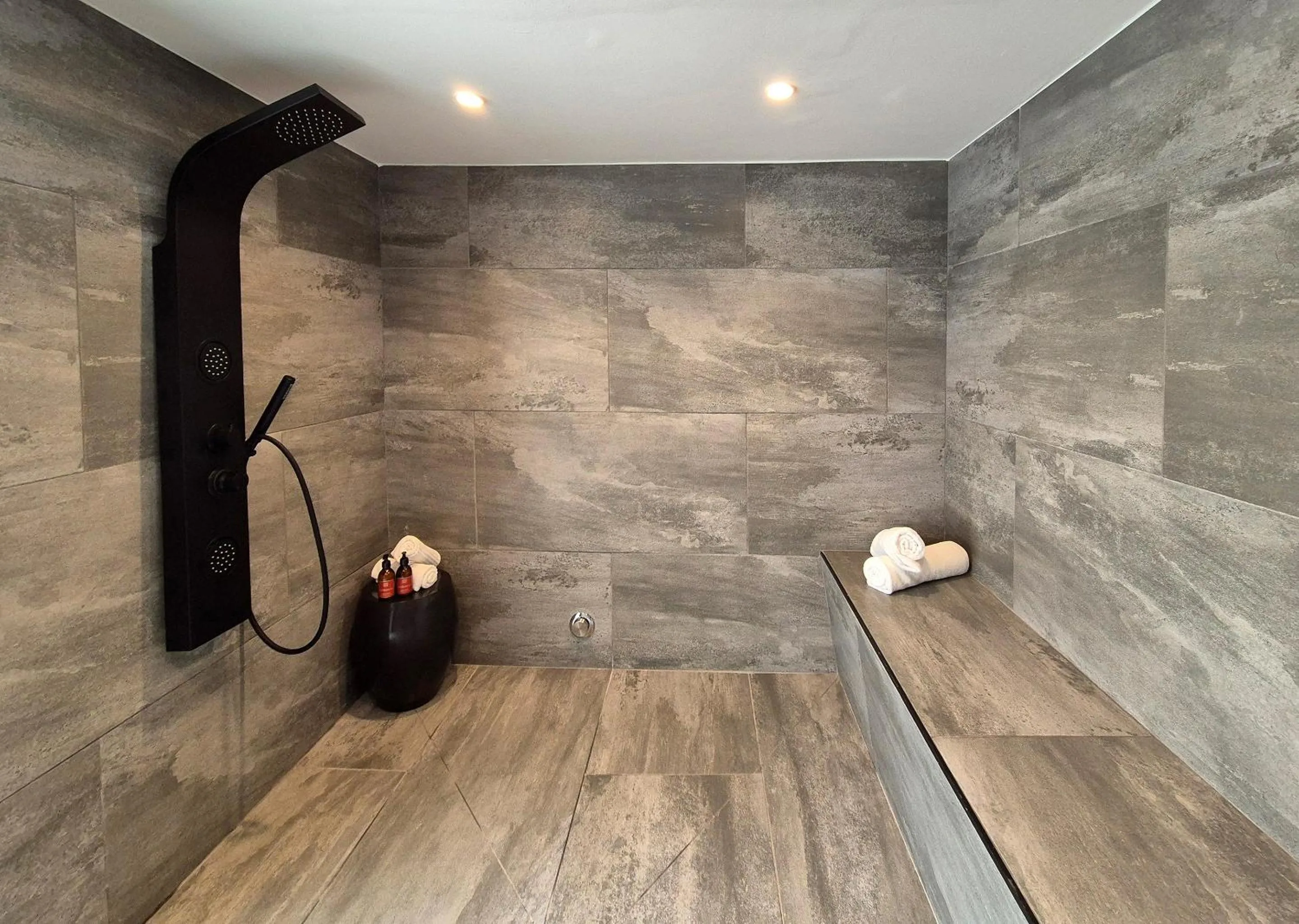 Steam room in Blue Marlin All-Inclusive Seascape by Dream Resorts