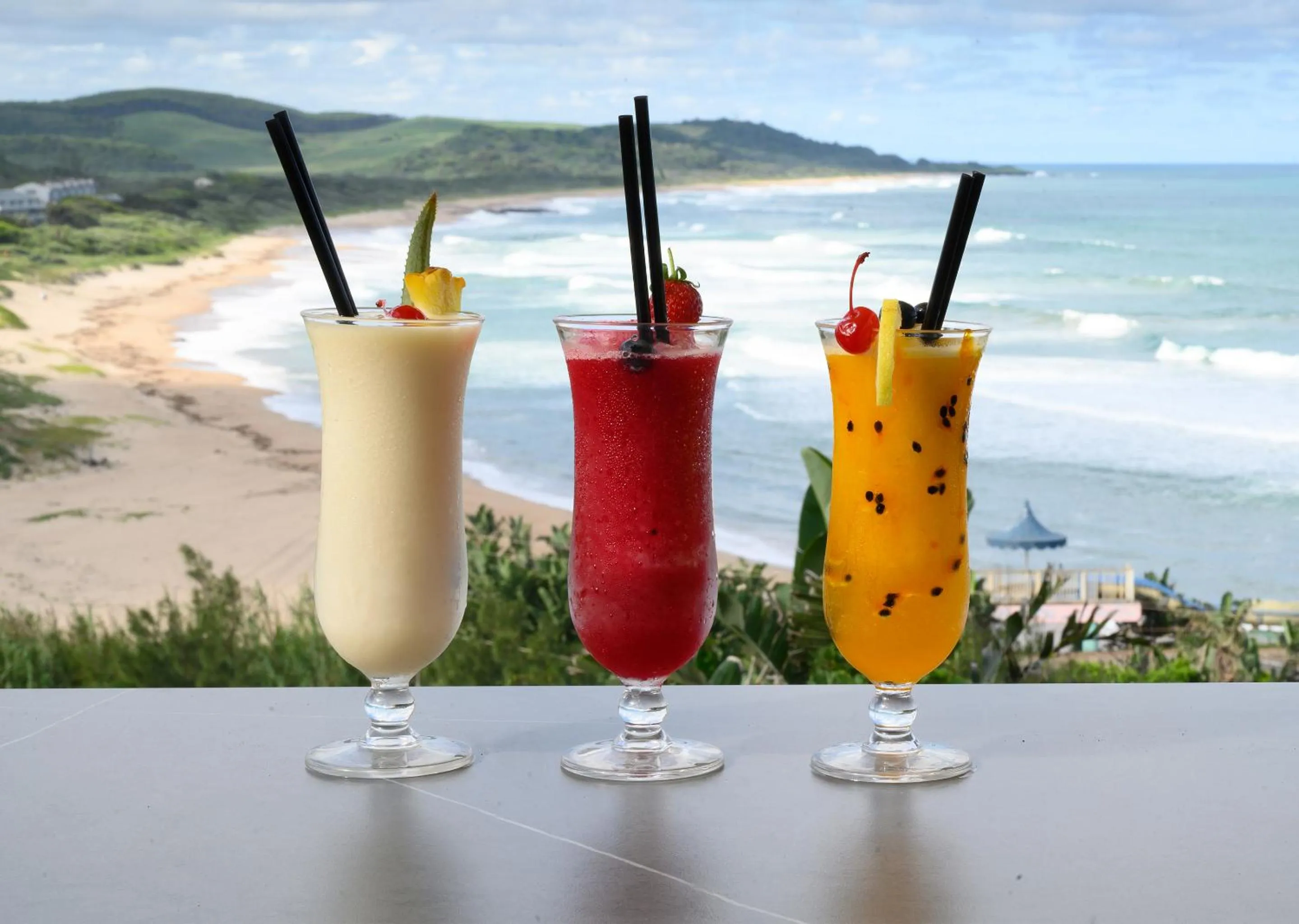 Drinks in Blue Marlin All-Inclusive Seascape by Dream Resorts