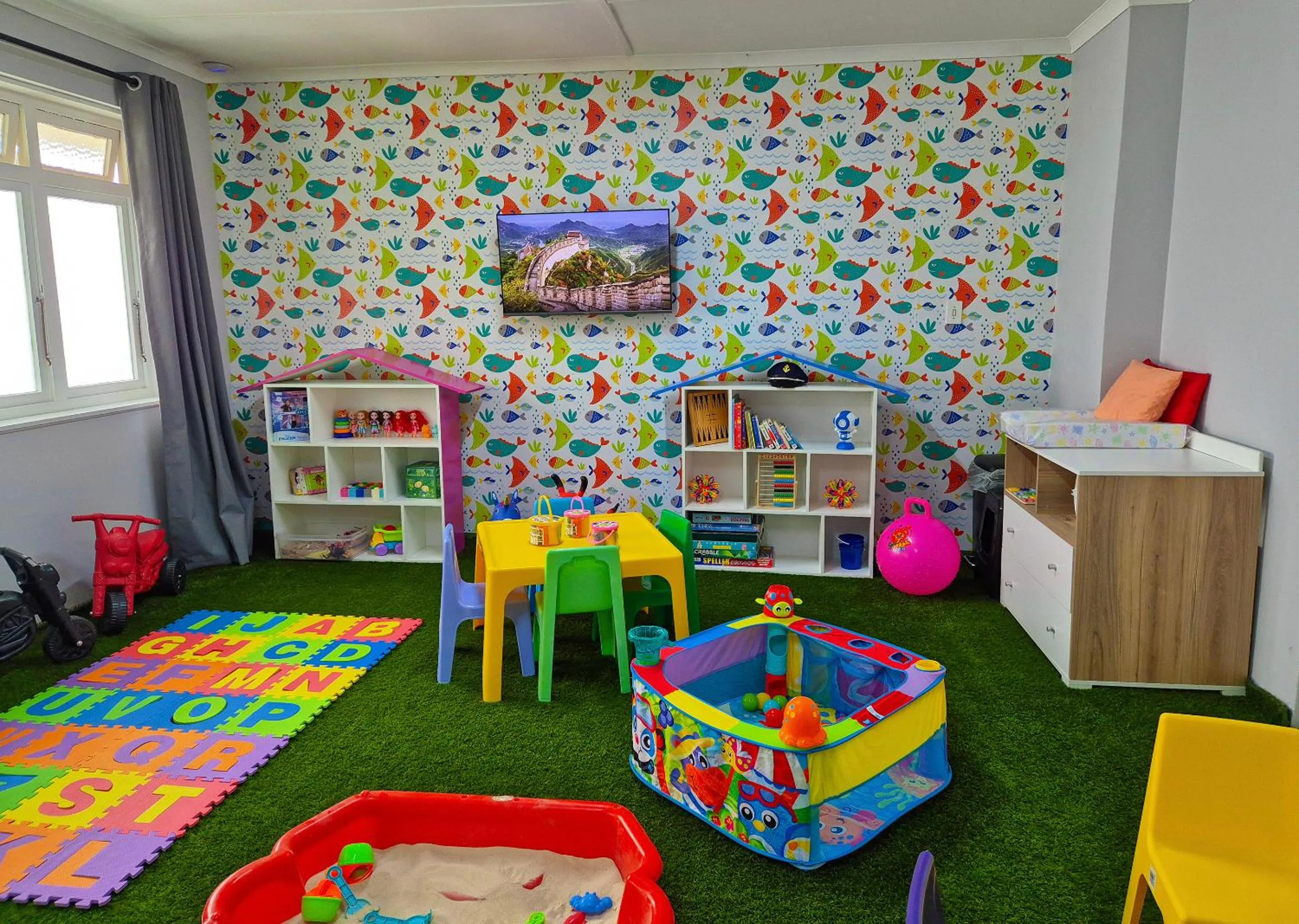 Children play ground in Blue Marlin All-Inclusive Seascape by Dream Resorts