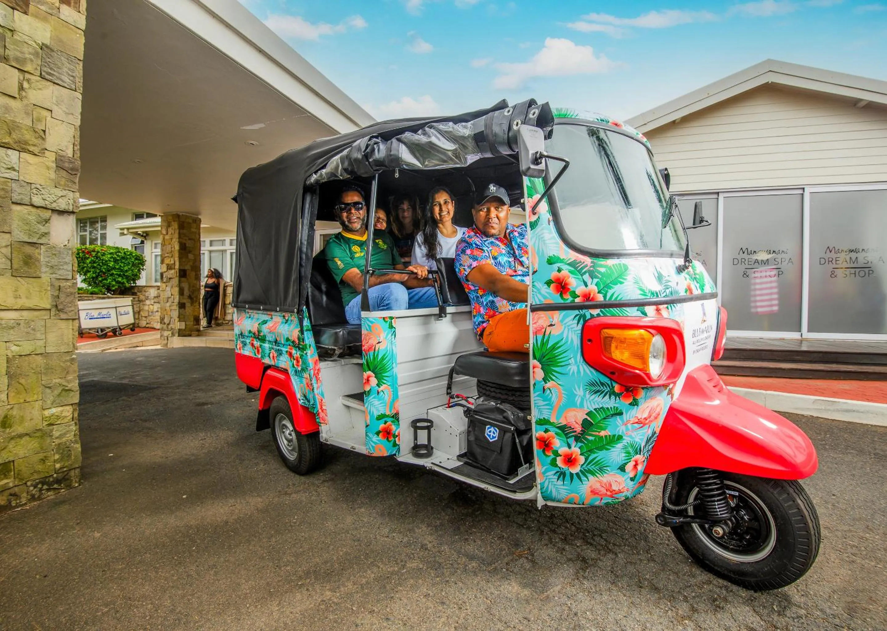 shuttle in Blue Marlin All-Inclusive Seascape by Dream Resorts