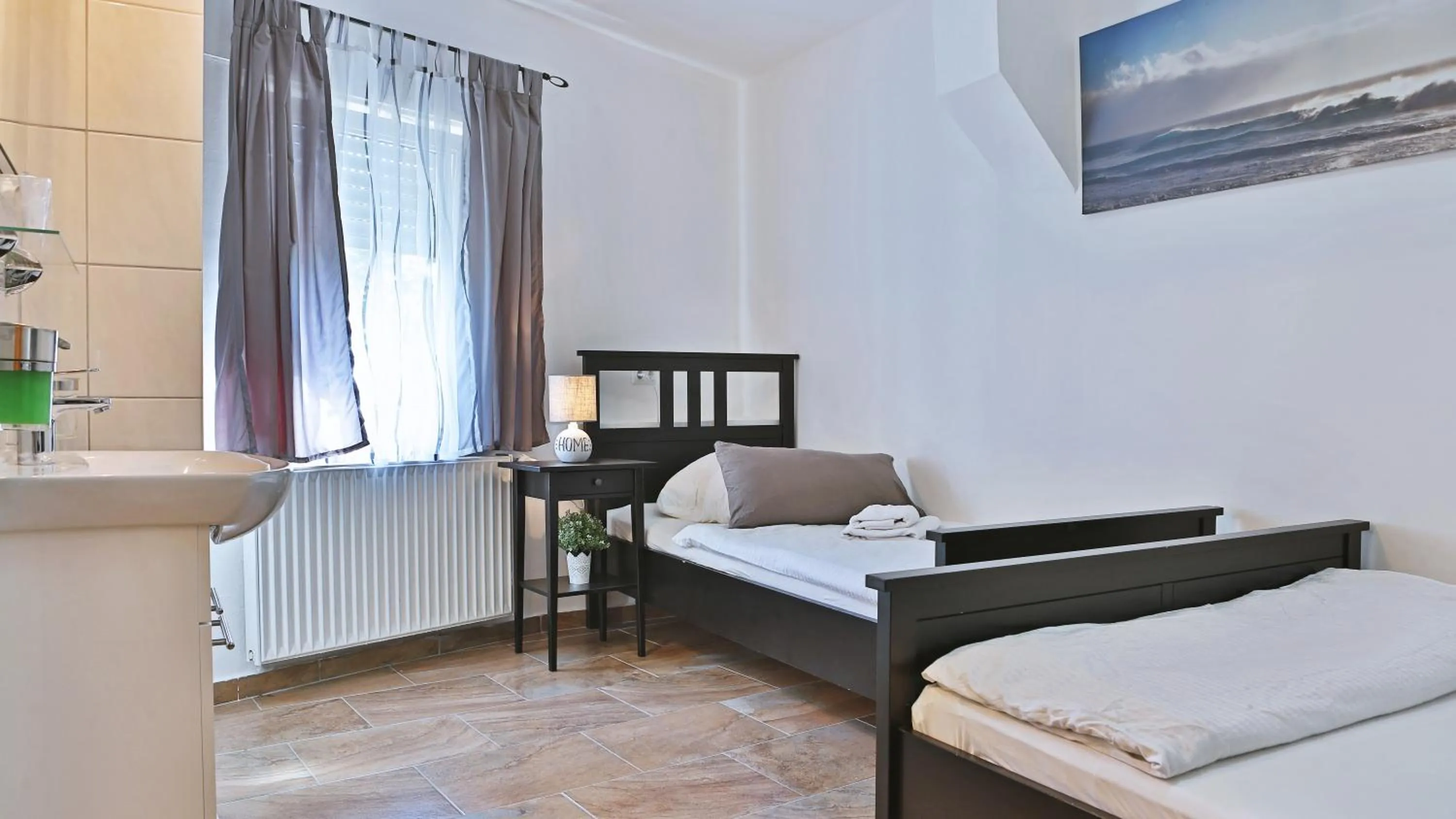 Bed in Hotel Frankenthaler Hof