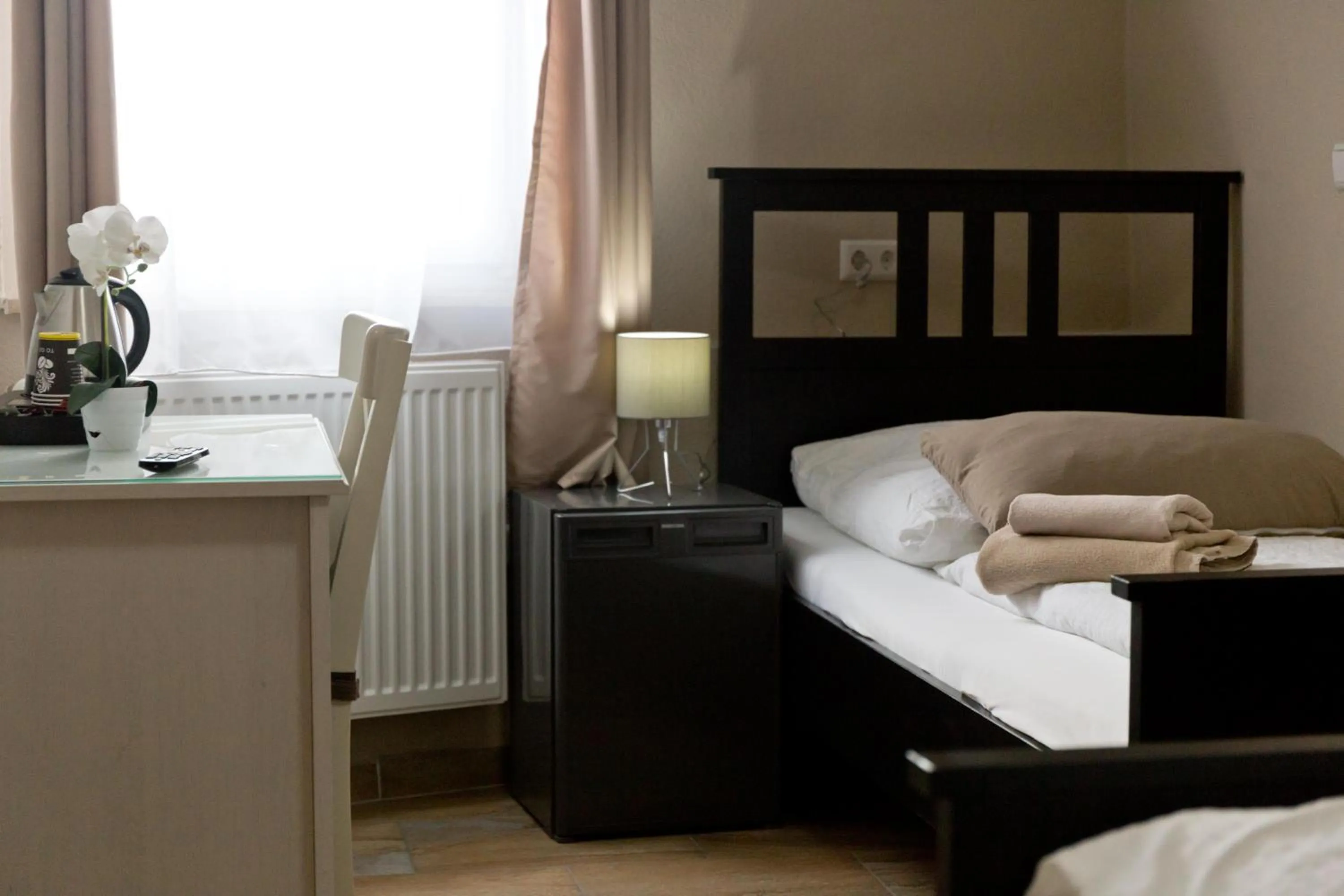 Bed in Hotel Frankenthaler Hof