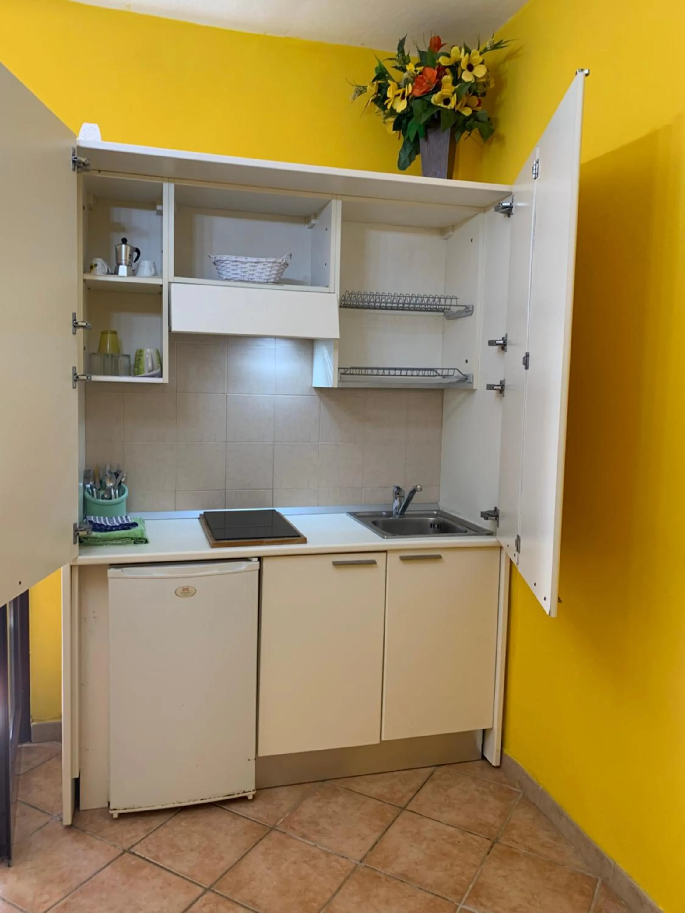 Kitchen or kitchenette in Villa Isabella