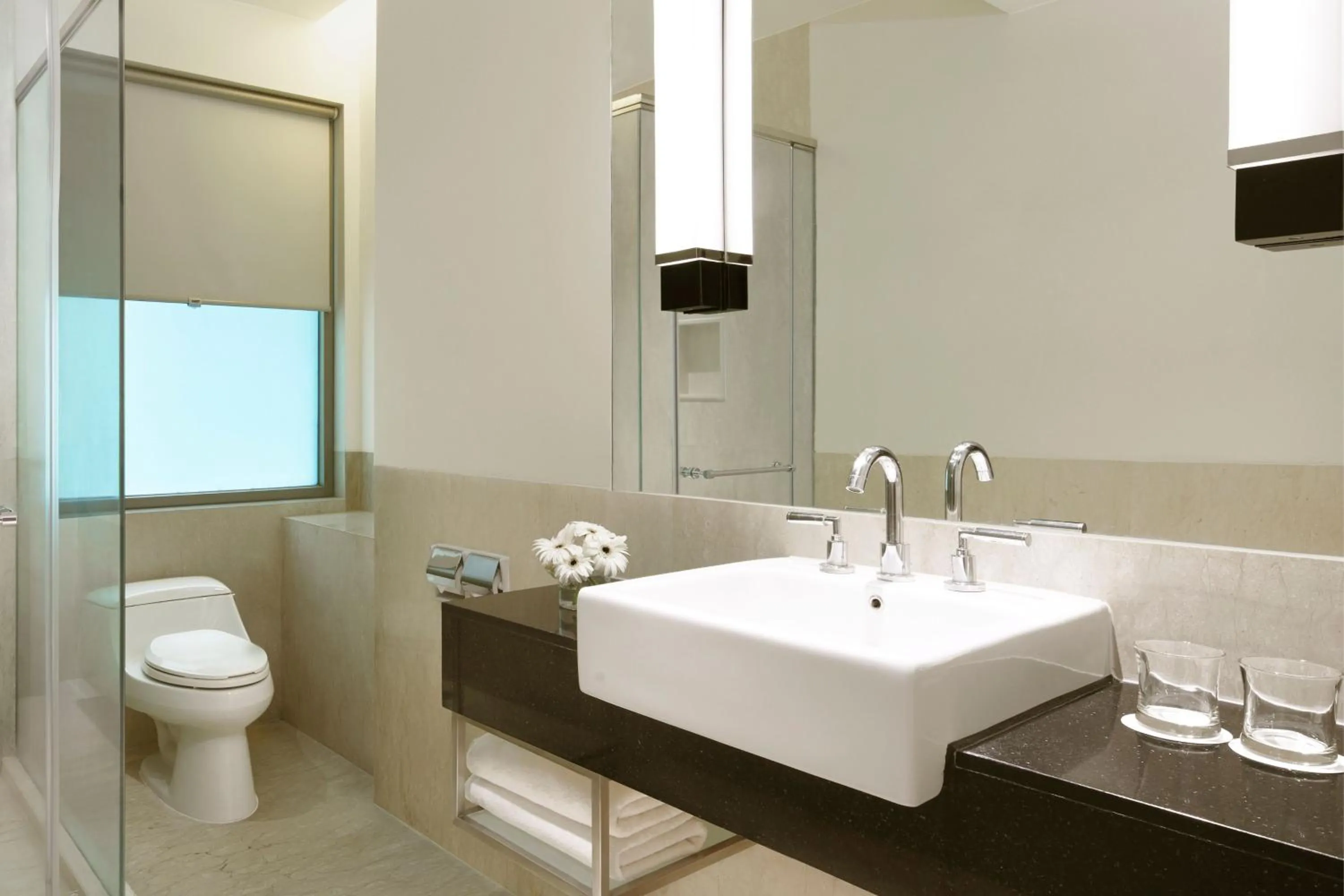 Bathroom in Courtyard by Marriott Bandung Dago