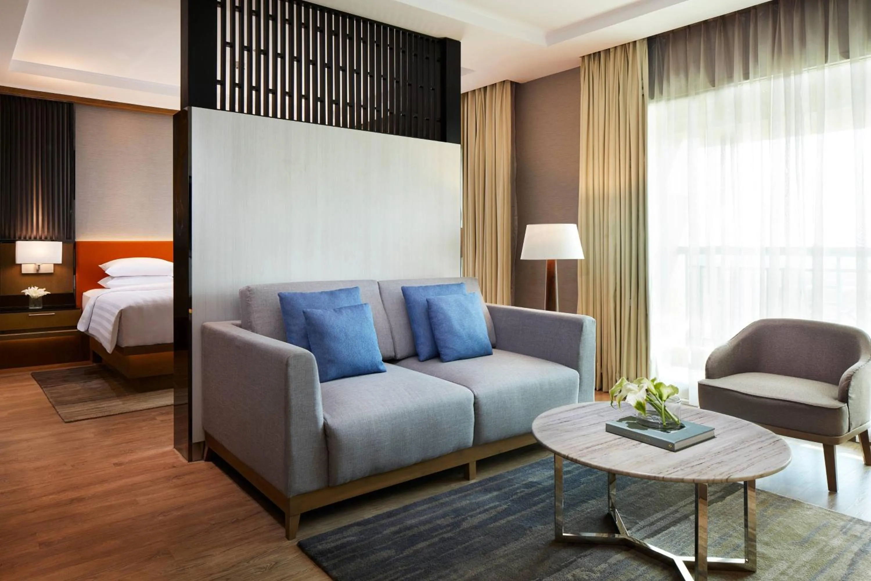 Living room, Bed in Courtyard by Marriott Bandung Dago