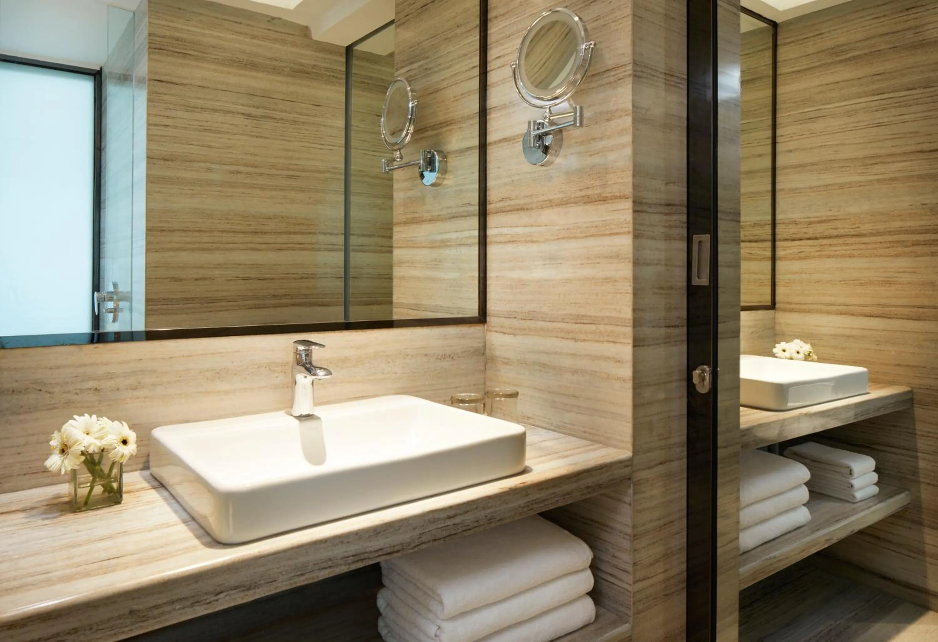 Bathroom in Courtyard by Marriott Bandung Dago