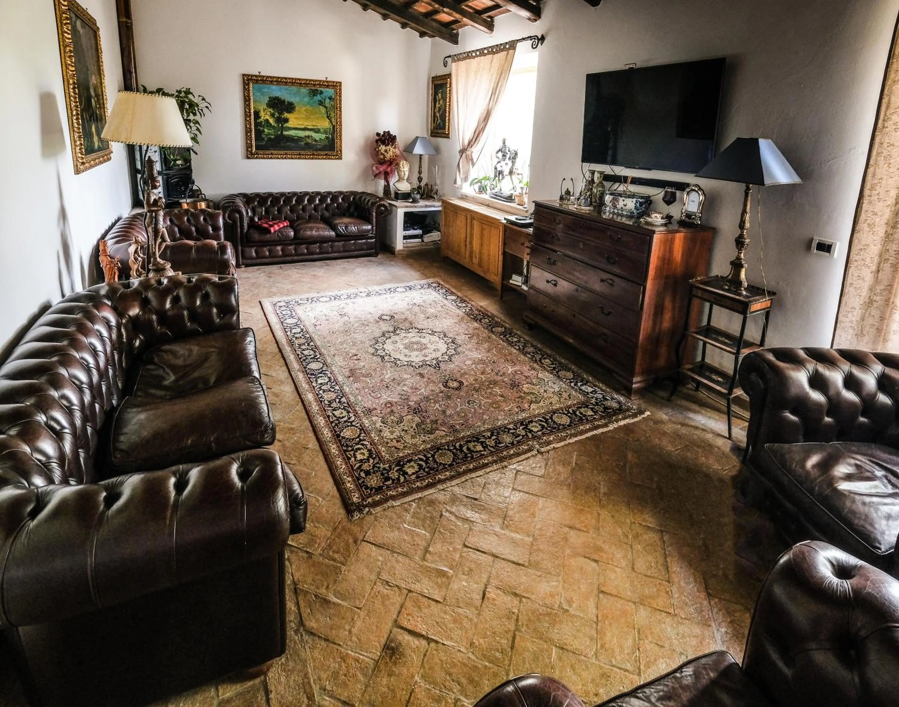 Living room in Le Murelle Country Resort