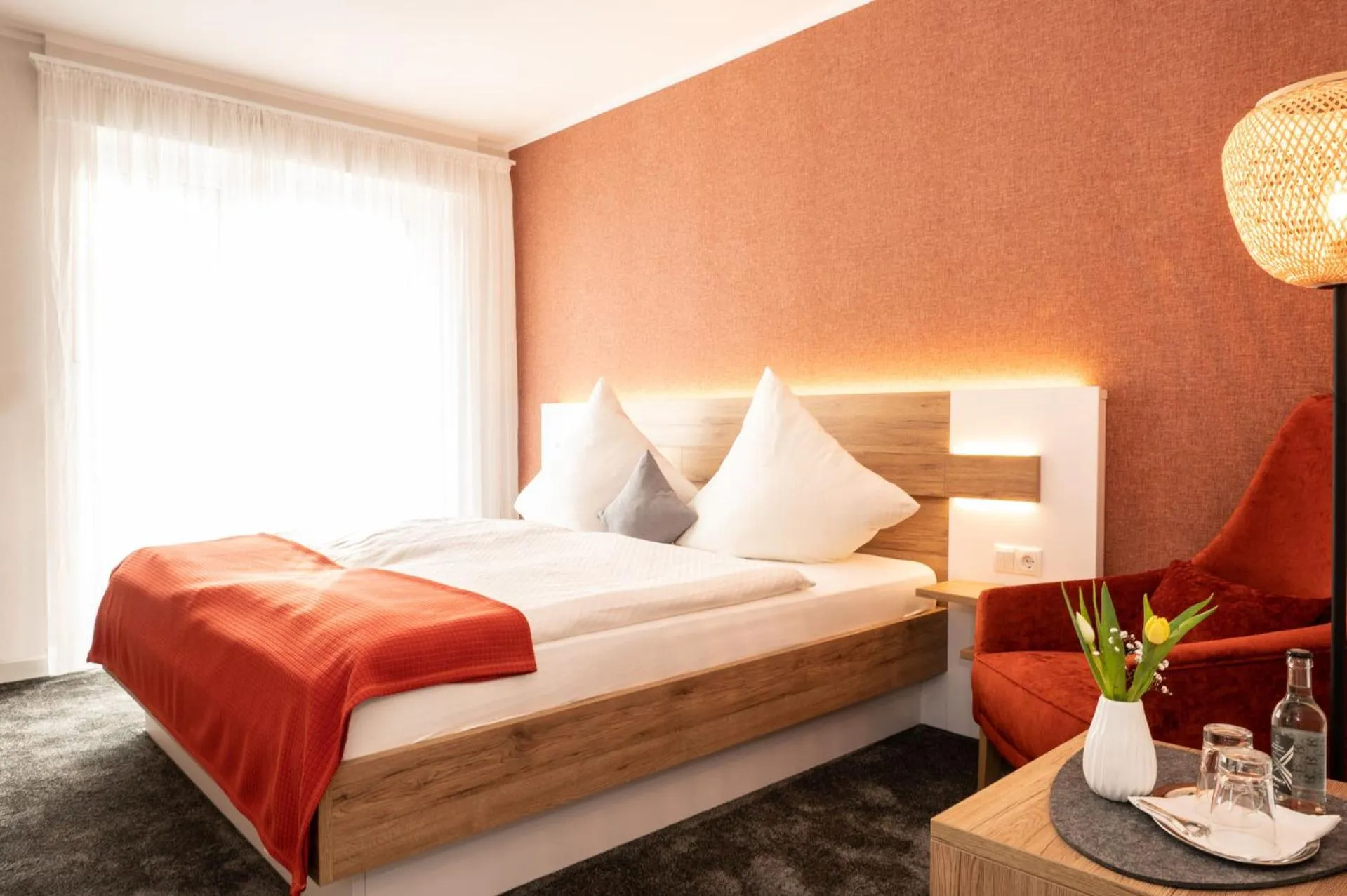 Bed in Hotel Pieper-Kersten