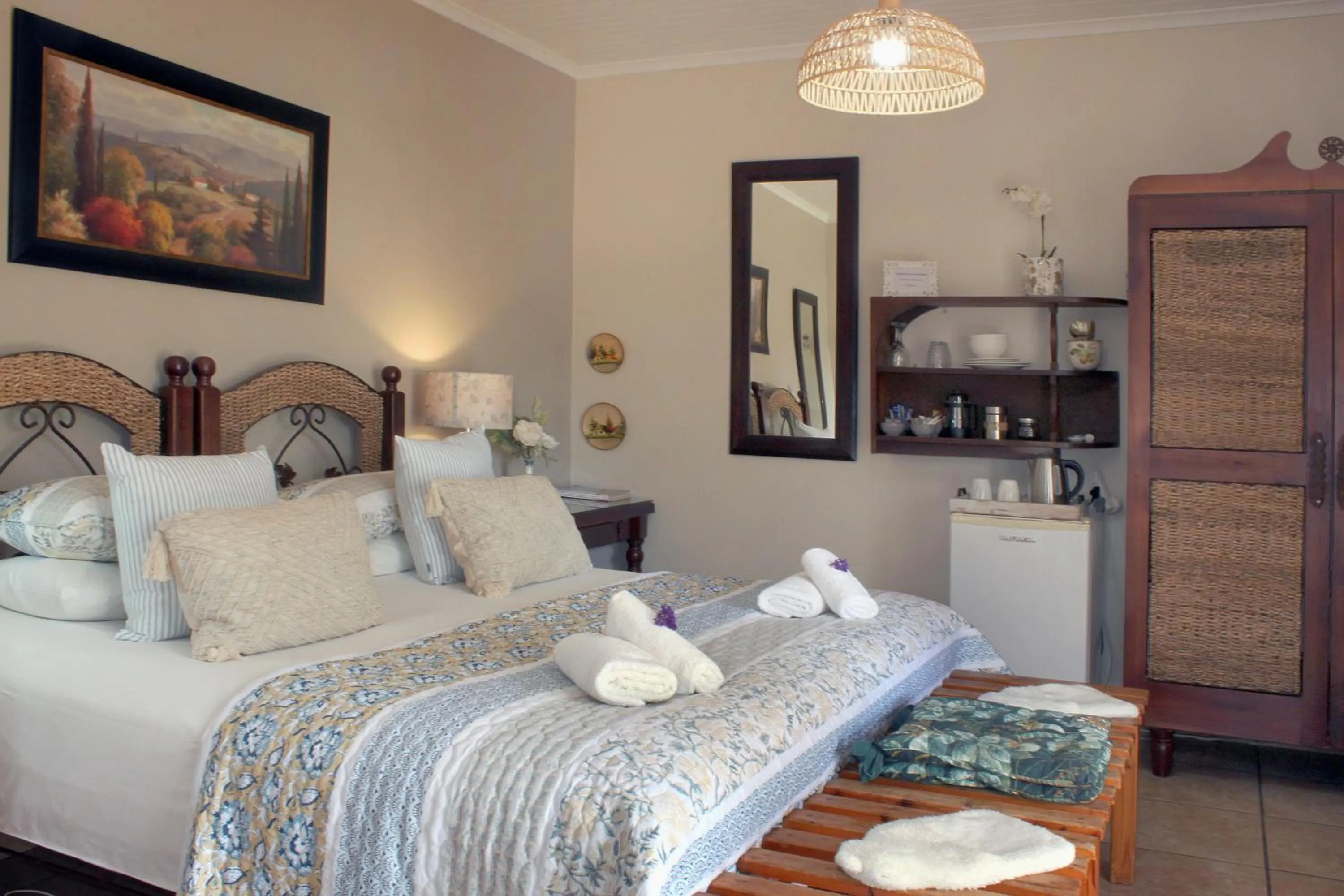 Property building, Bed in Die Fonteine Country Guesthouse and Glamping