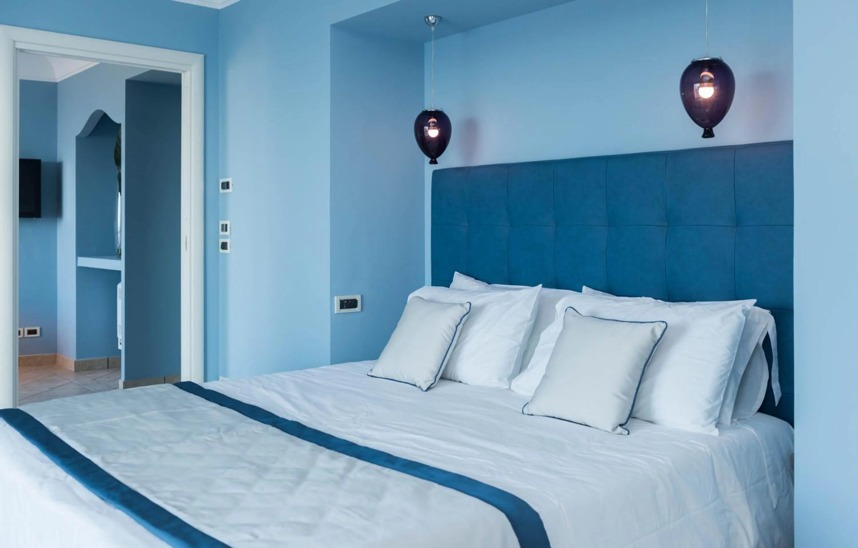 Photo of the whole room, Bed in Villa Le Terrazze Charming Rooms