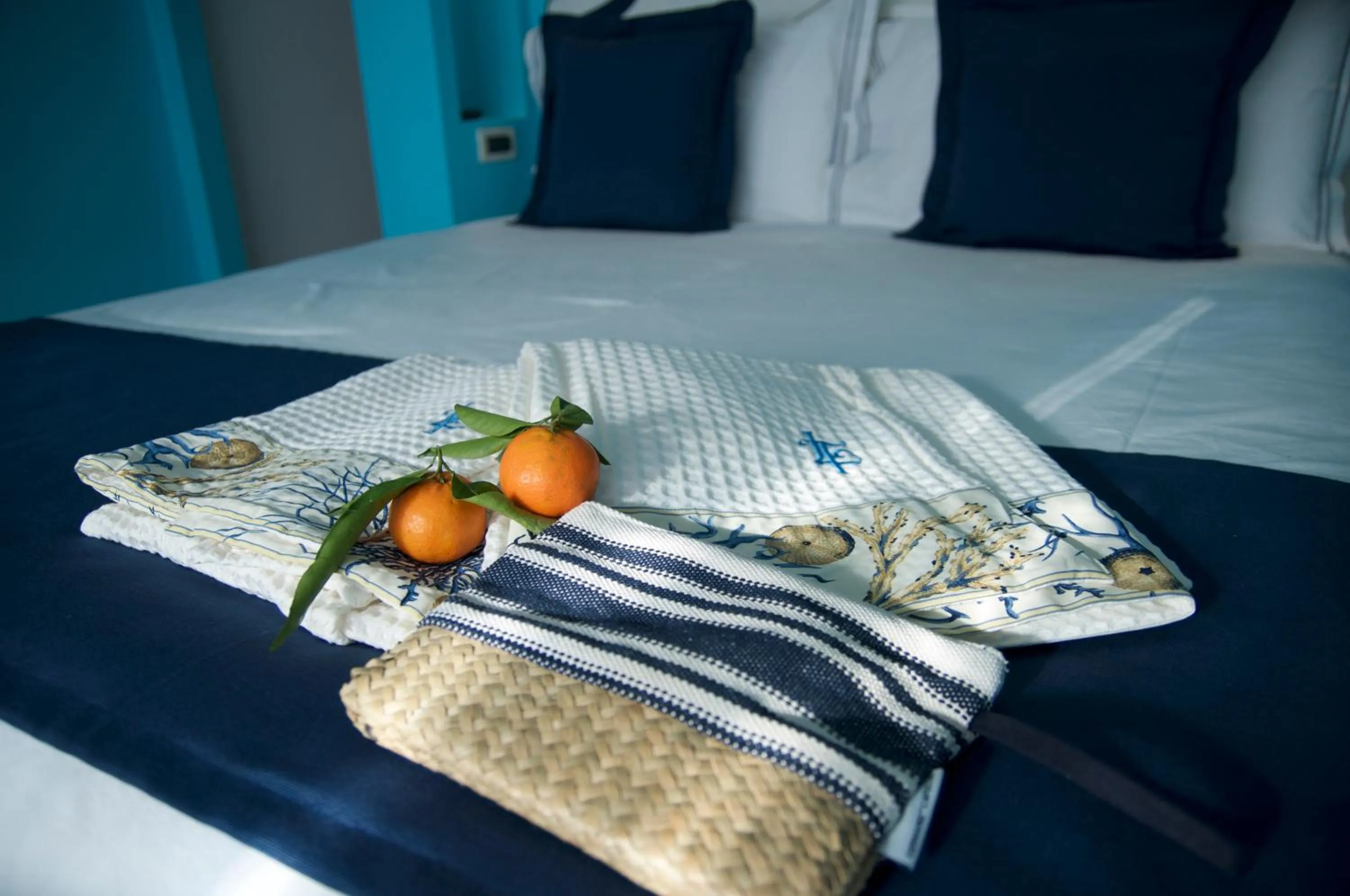 Bed in Villa Le Terrazze Charming Rooms