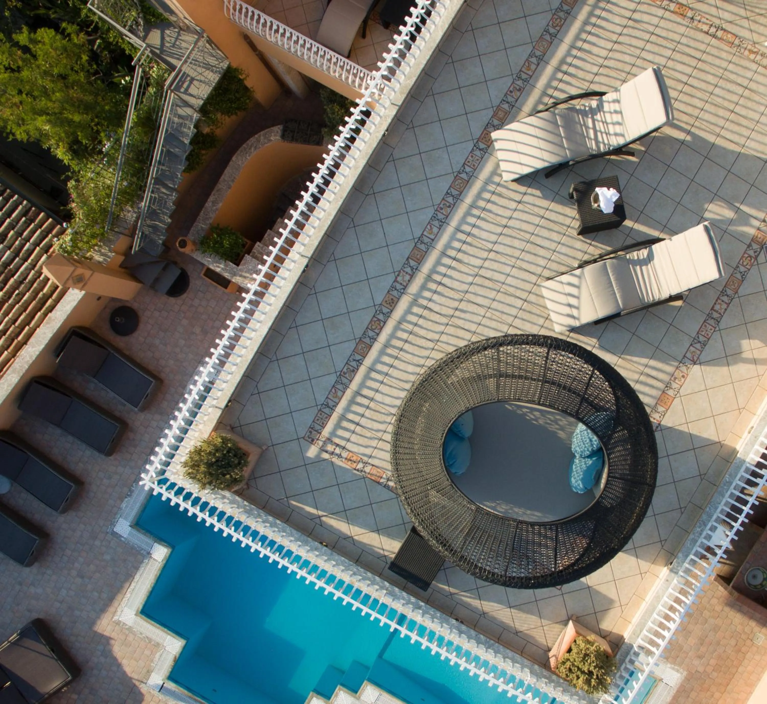 Balcony/Terrace in Villa Le Terrazze Charming Rooms