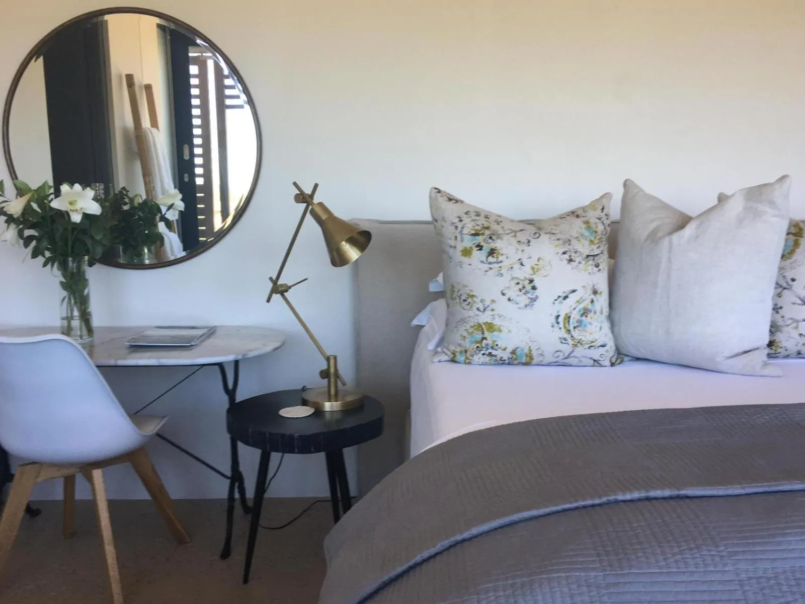 Decorative detail, Bed in Christiana Lodge