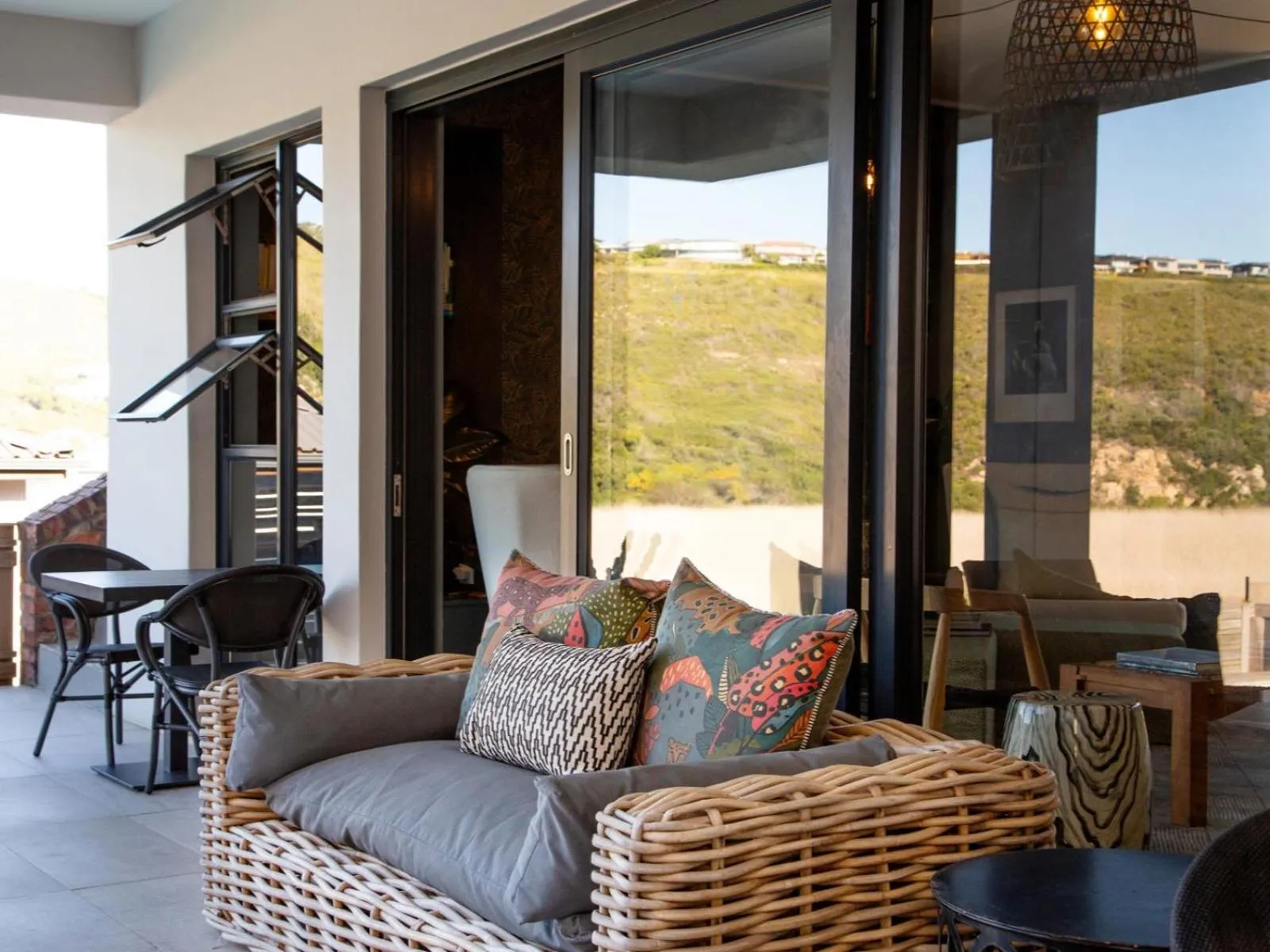 Patio in Christiana Lodge