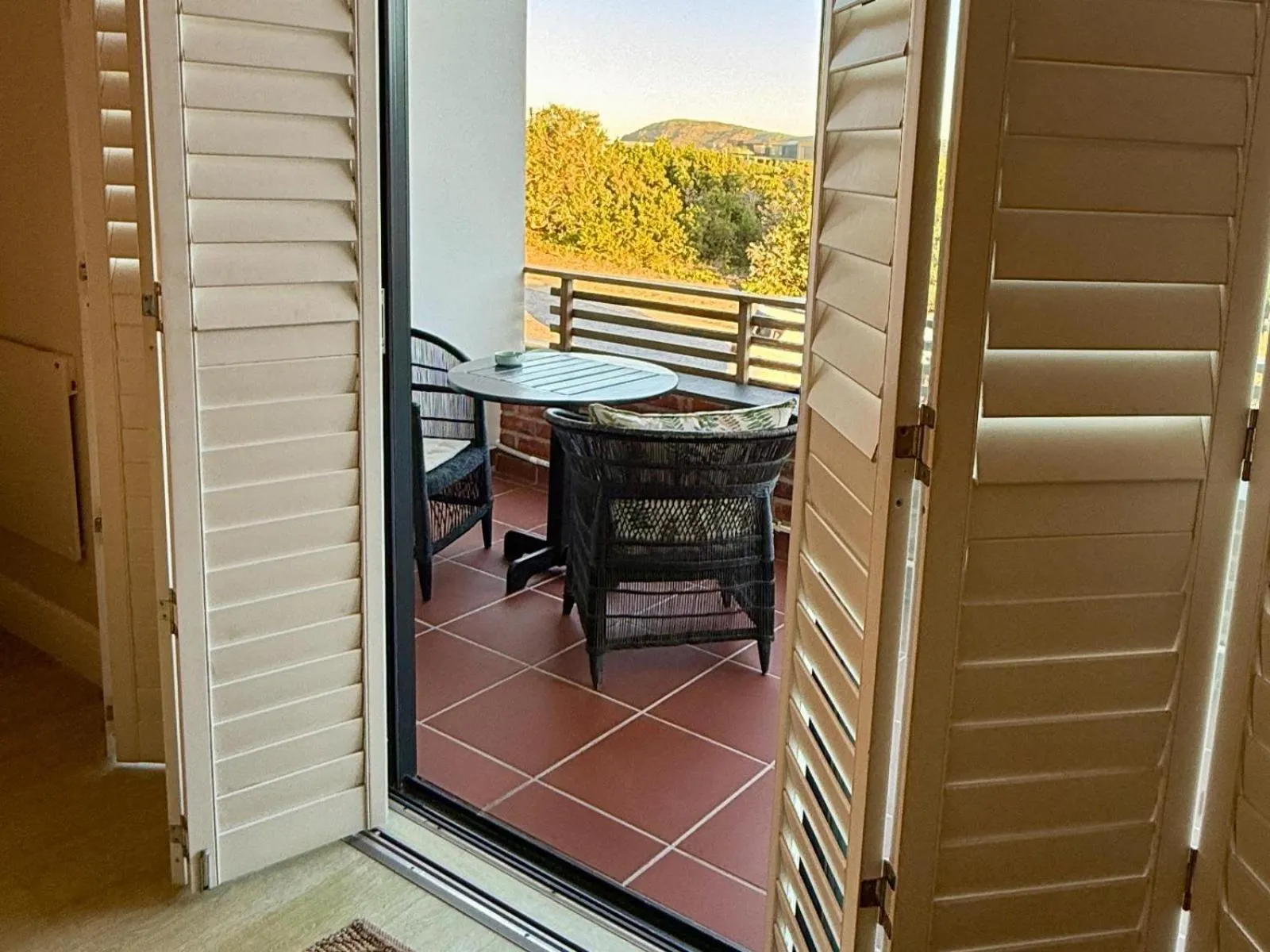 Patio in Christiana Lodge