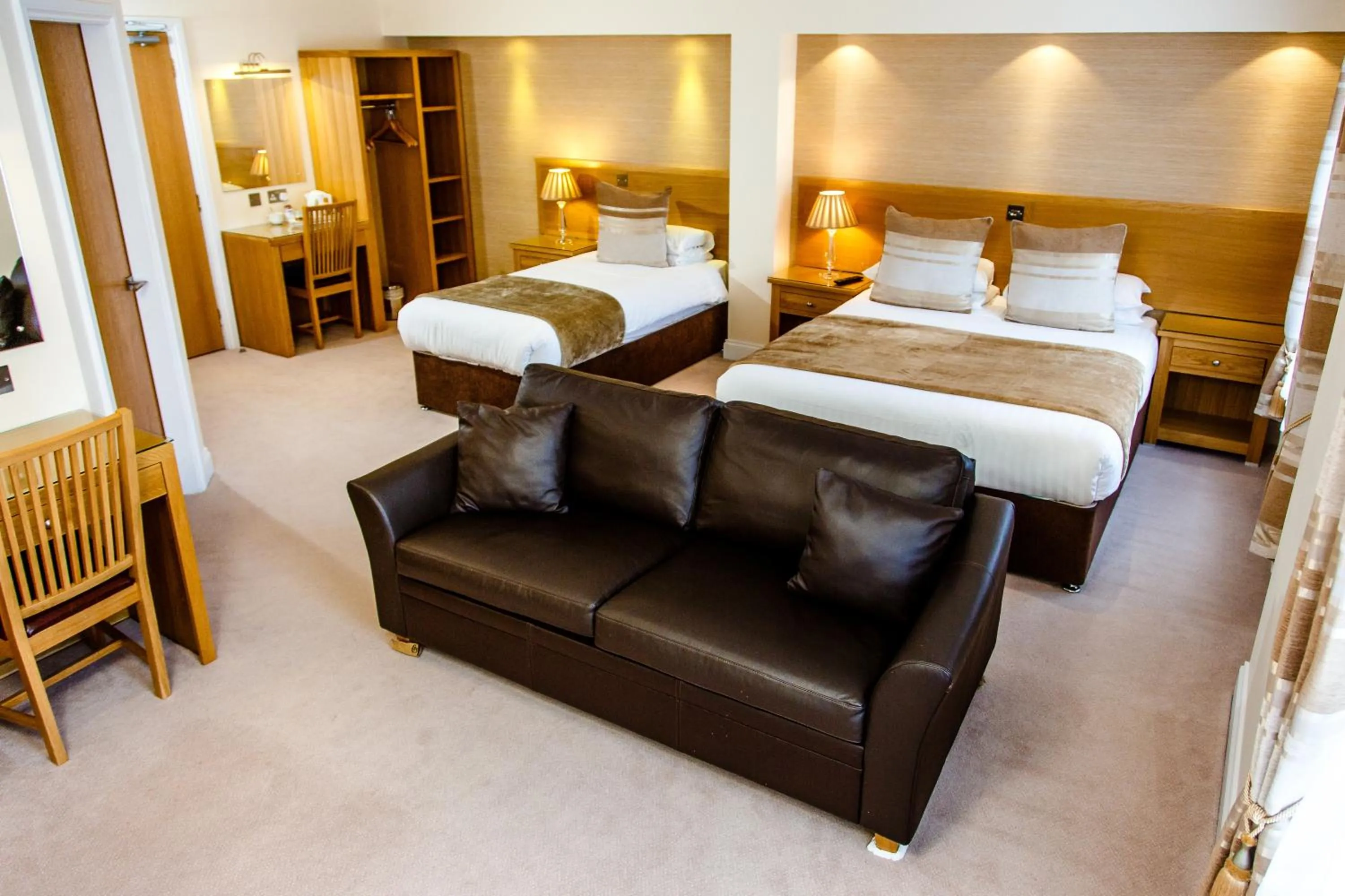 Bed in Adamson Hotel