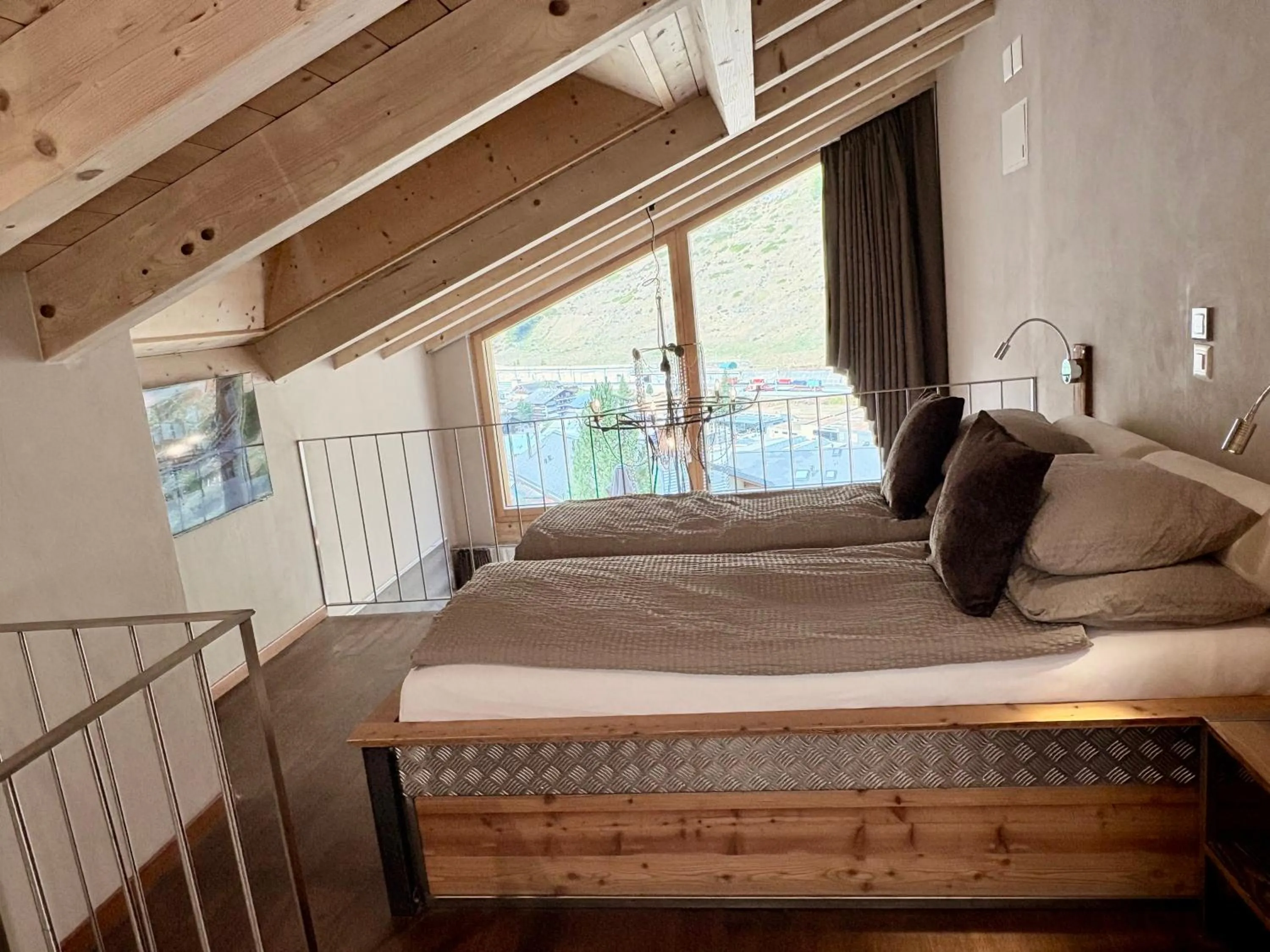Bed in Alpenlodge