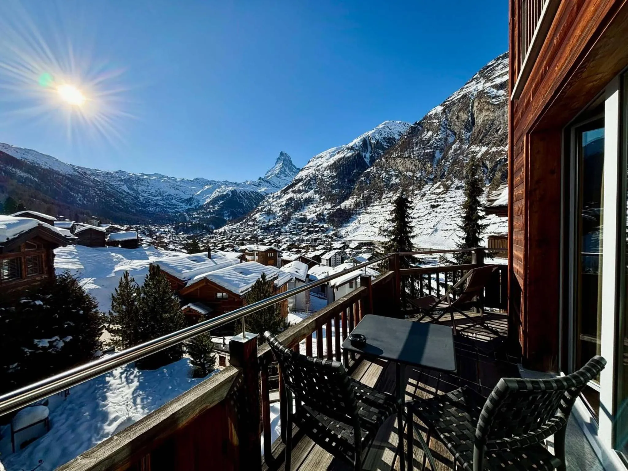 Landmark view in Alpenlodge