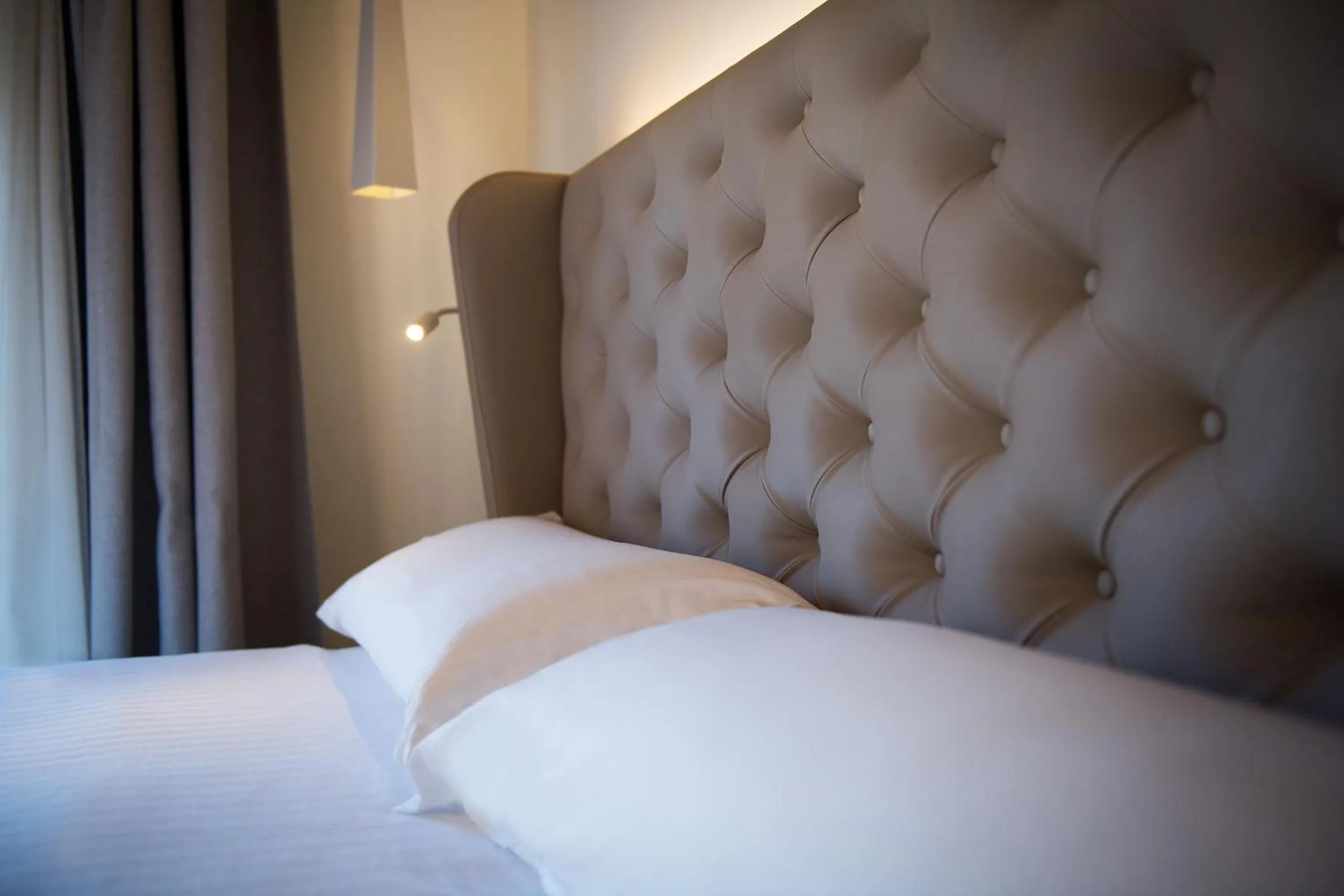 Decorative detail, Bed in TI Central Maria