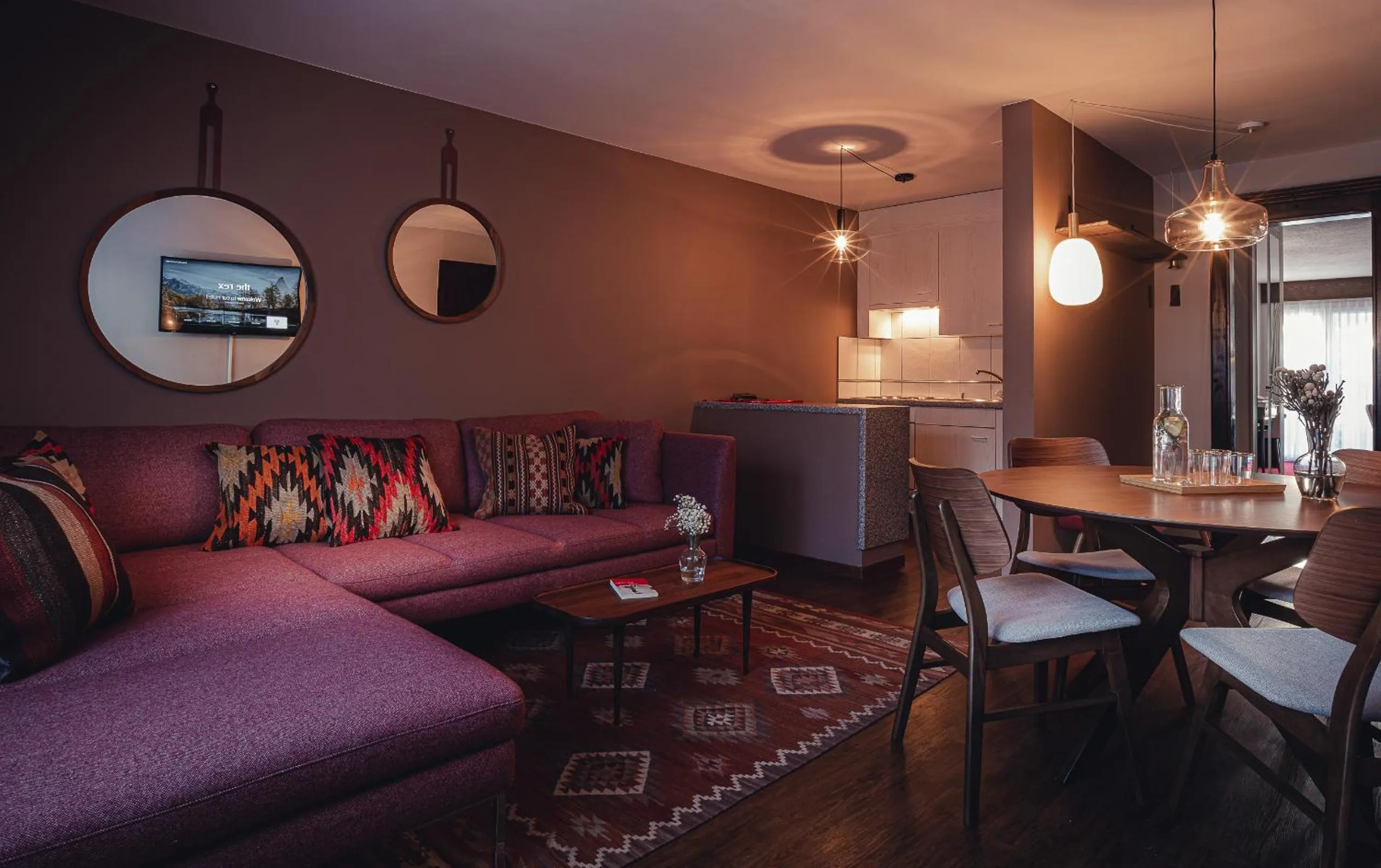 Living room in the rex