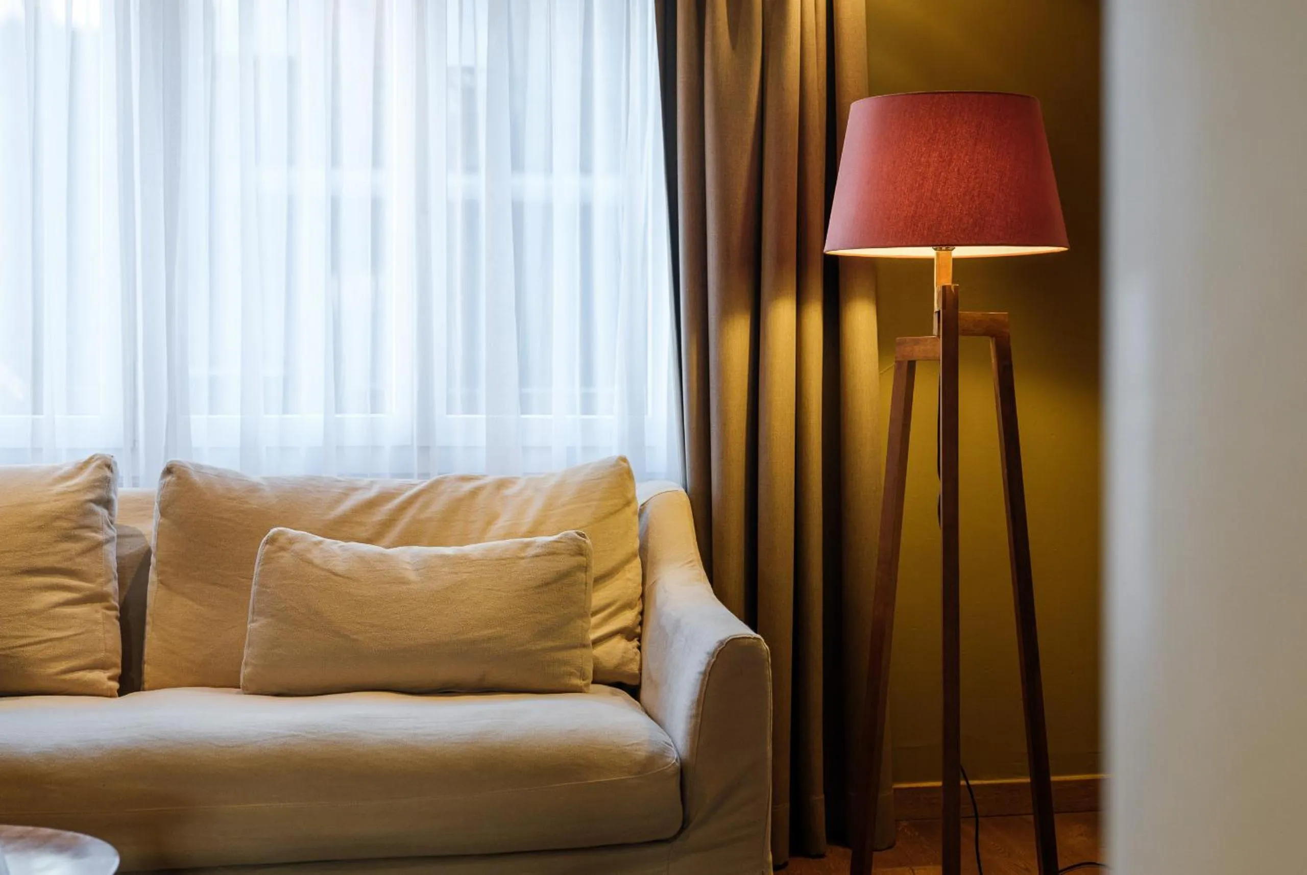 Seating area in the rex