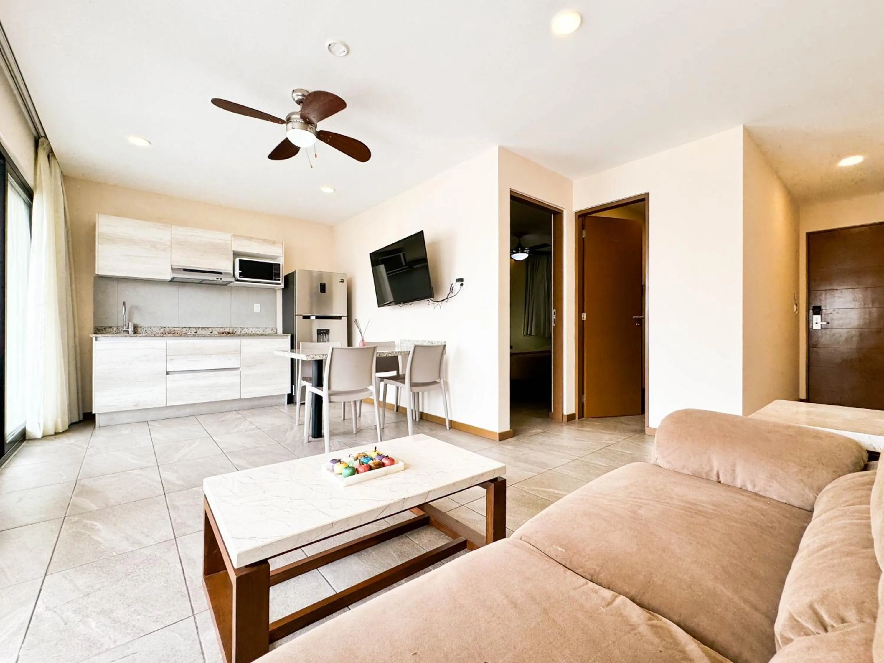 Kitchen or kitchenette in Grand Fifty Suites