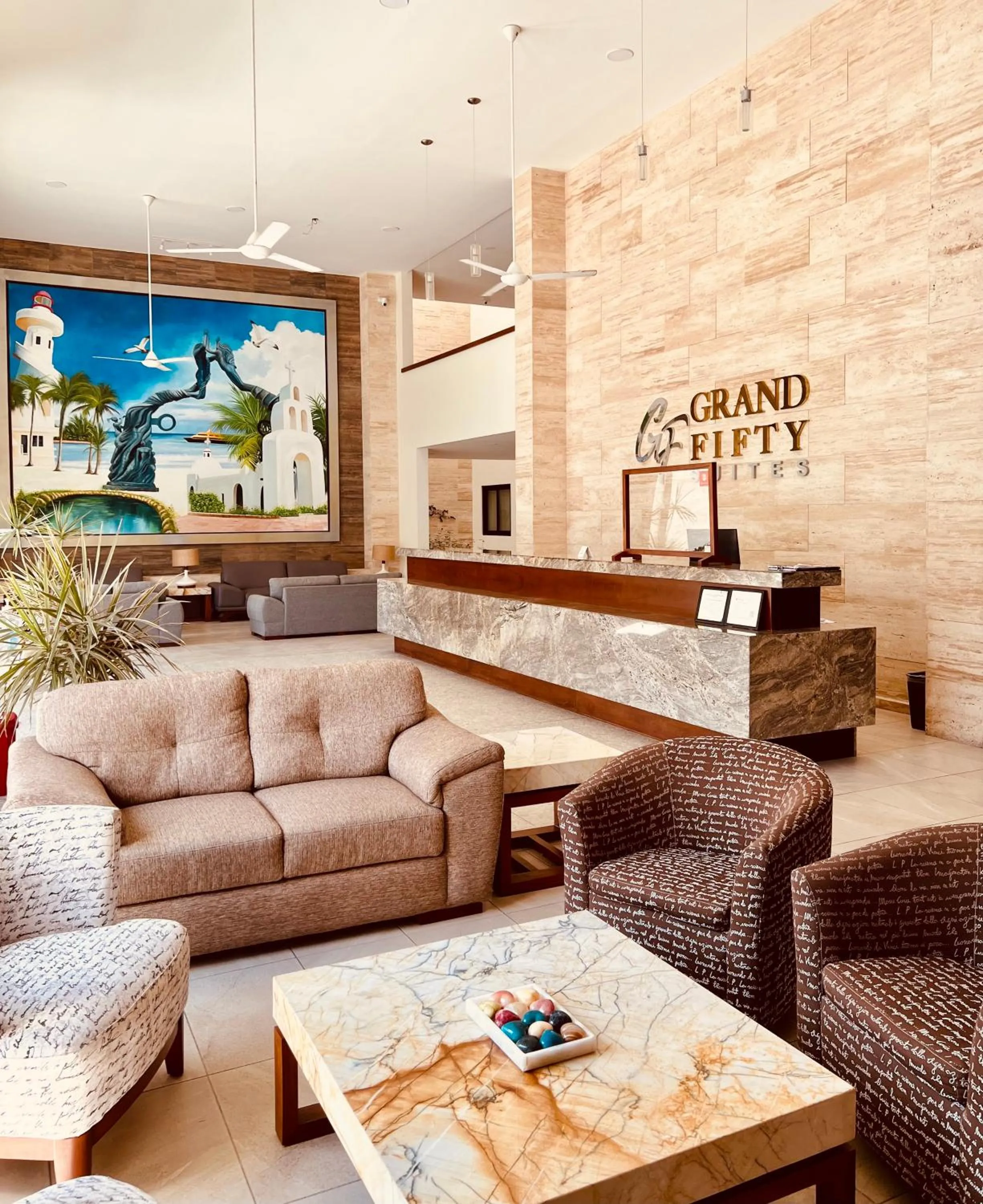 Lobby or reception in Grand Fifty Suites