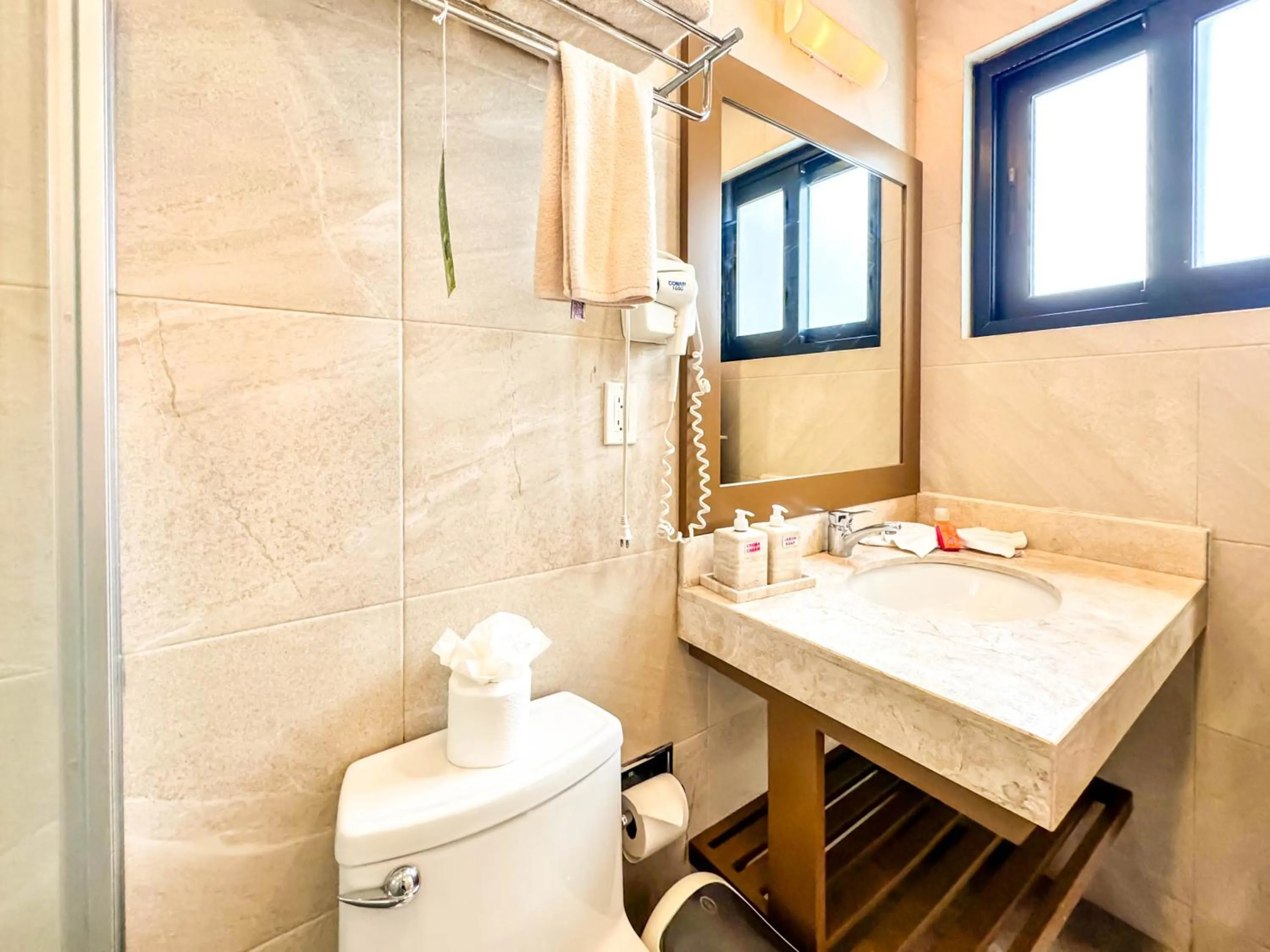 Bathroom in Grand Fifty Suites